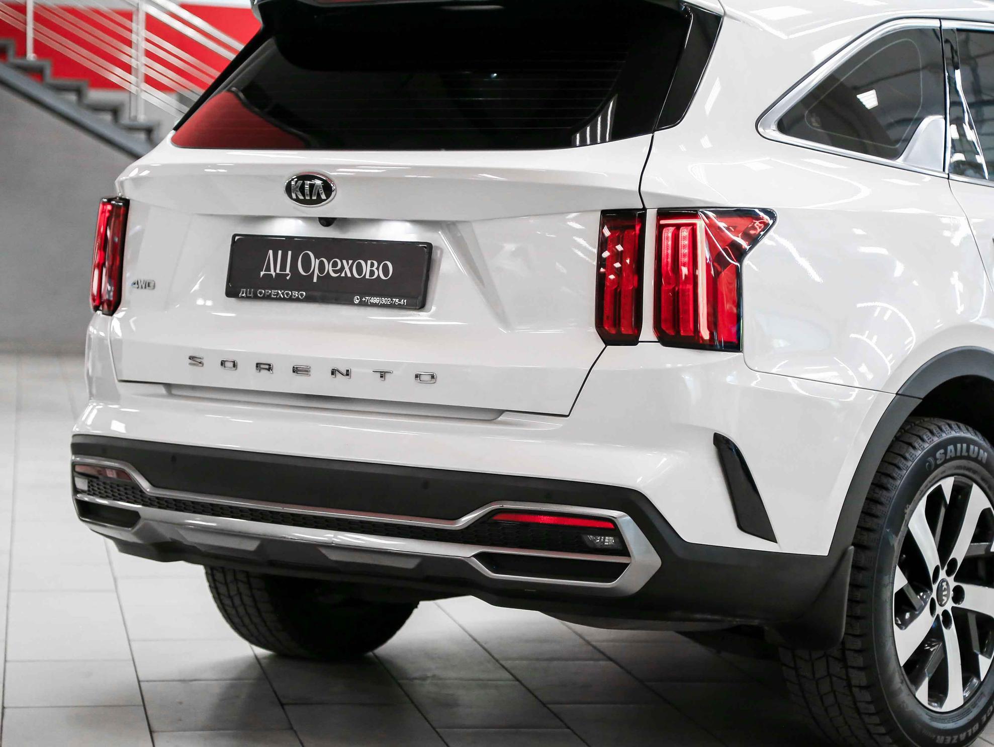 Kia Sorento 2021, белый, ДЦ Орехово