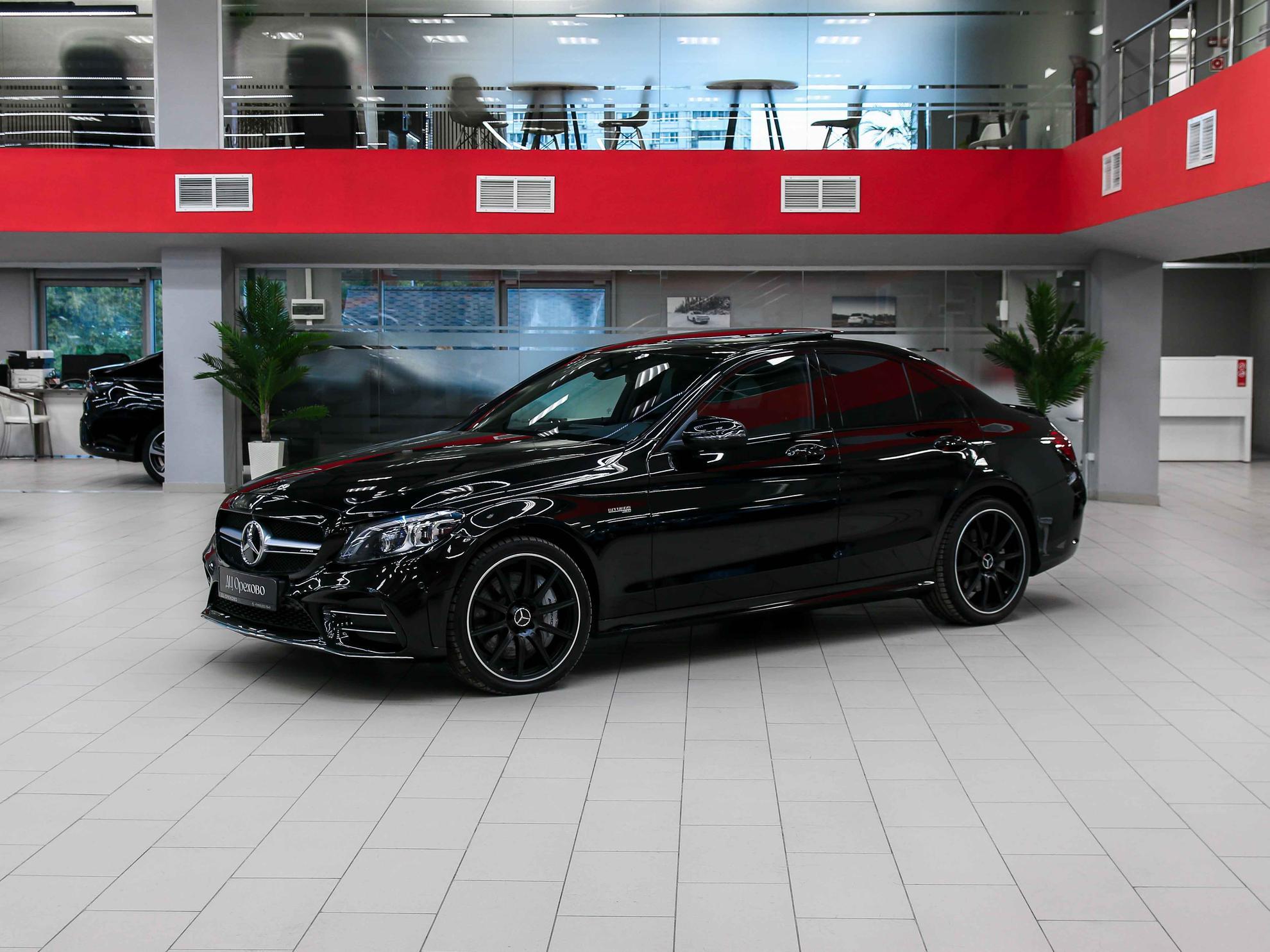 Mercedes-Benz C-Класс AMG 2020, черный, ДЦ Орехово
