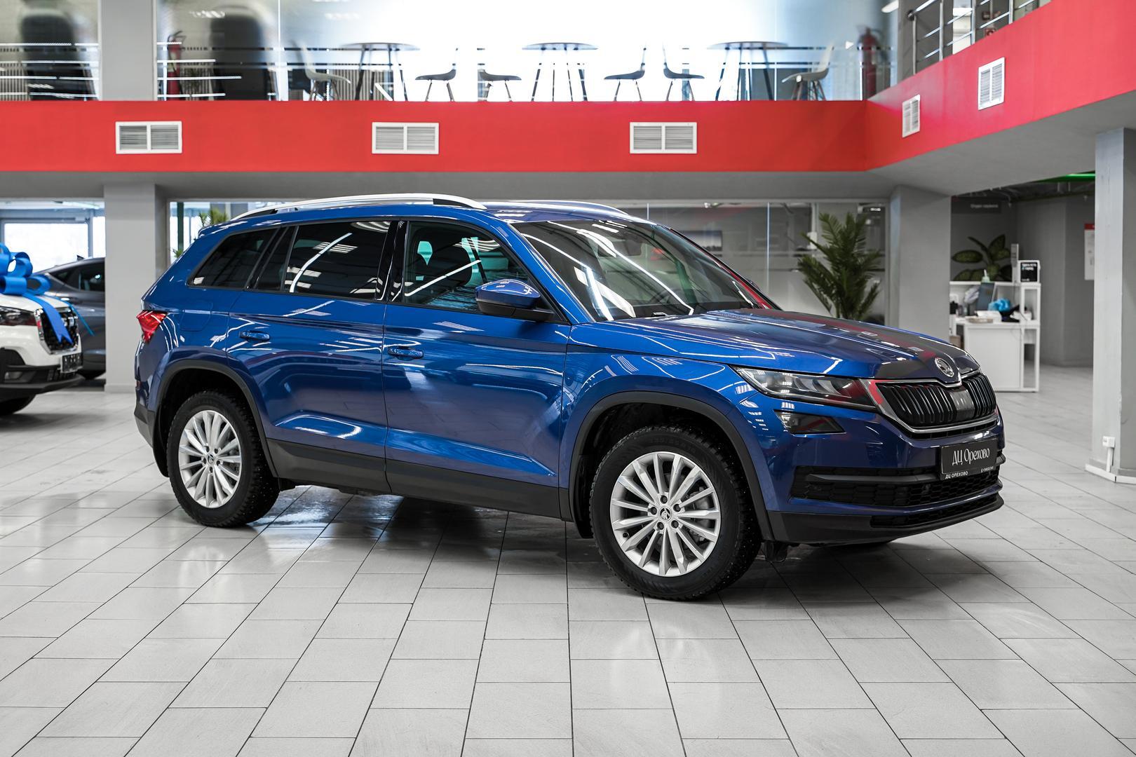 Skoda Kodiaq 2020, синий, ДЦ Орехово