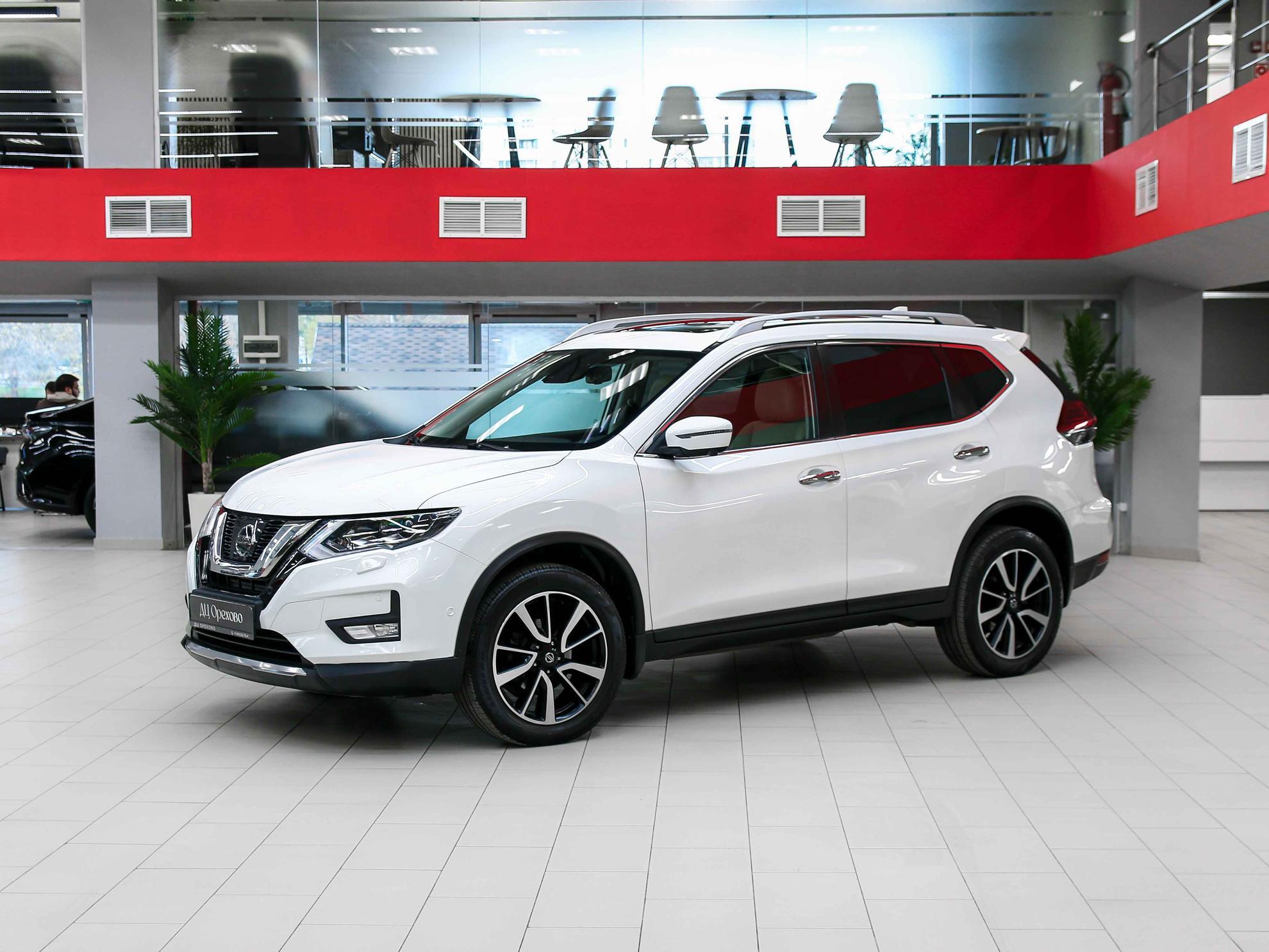 Nissan X-Trail 2021, белый, ДЦ Орехово