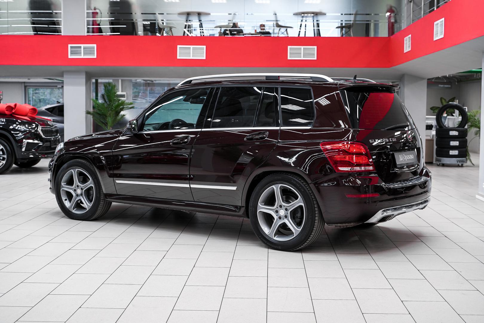 Mercedes-Benz GLK-Класс 2013, коричневый, ДЦ Орехово
