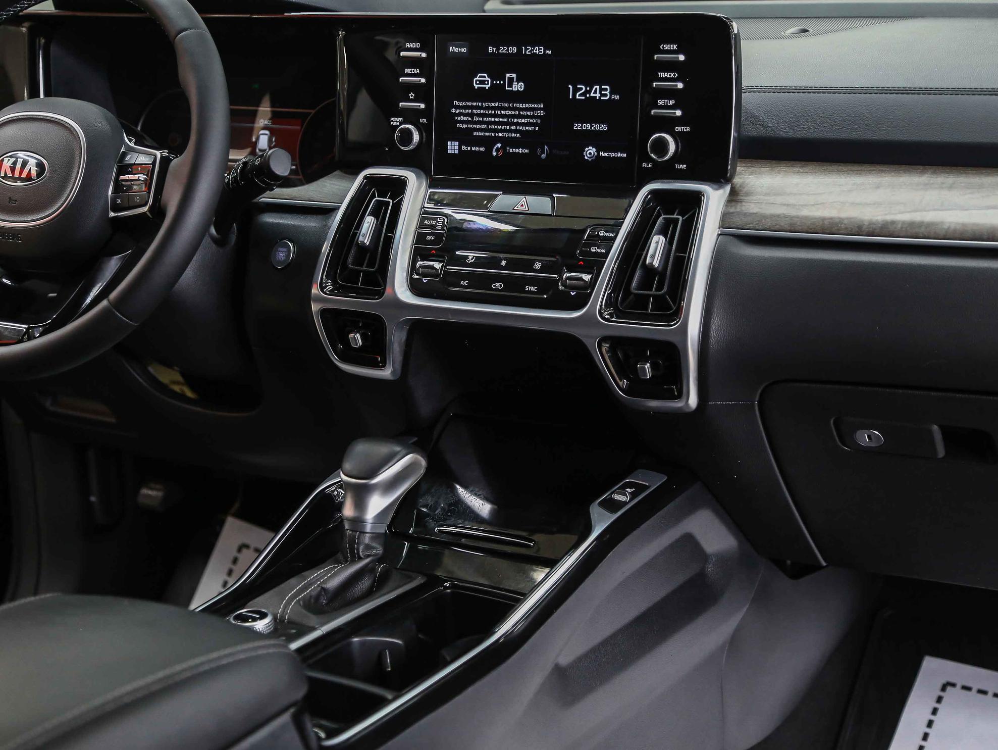 Kia Sorento 2021, черный, ДЦ Орехово