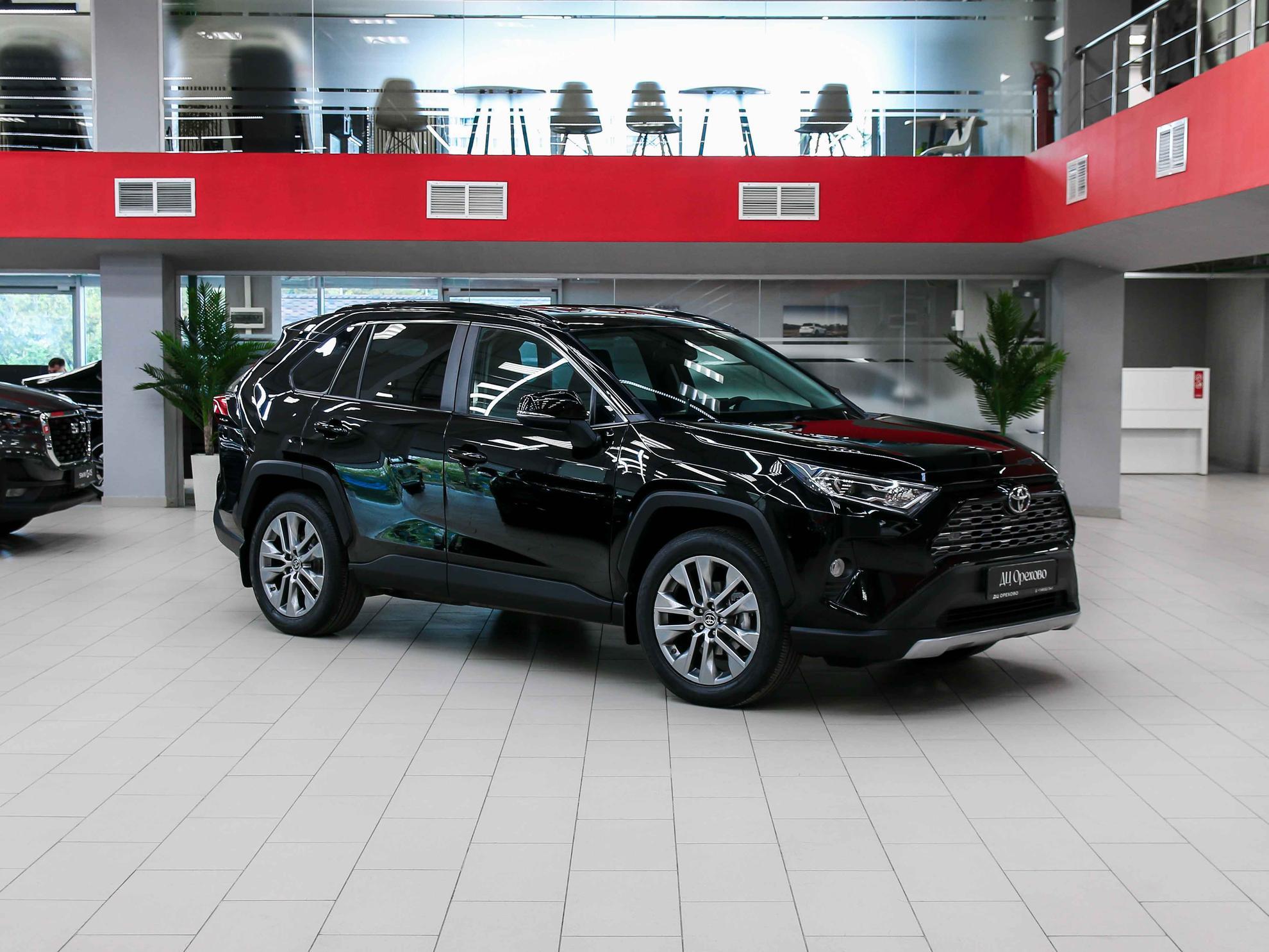 Toyota RAV4 2021, черный, ДЦ Орехово
