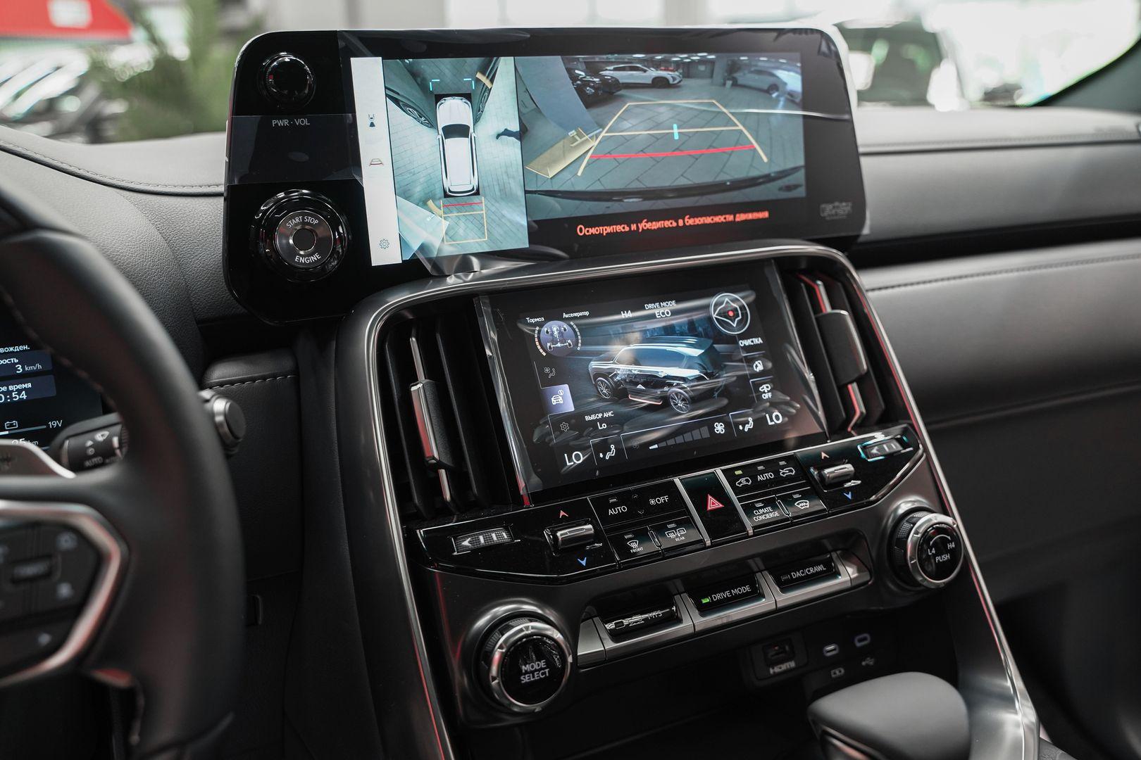 Lexus LX 2025, черный, ДЦ Орехово
