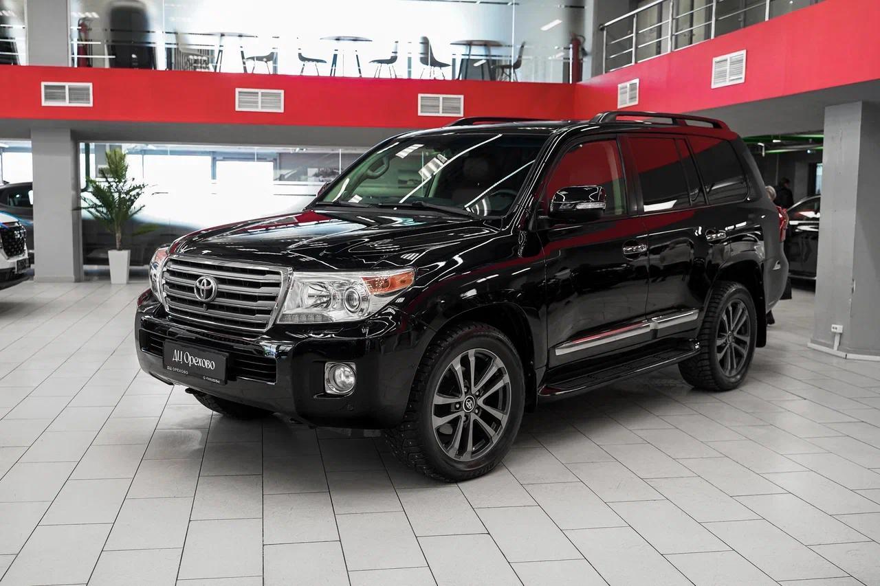 Toyota Land Cruiser 2012, черный, ДЦ Орехово