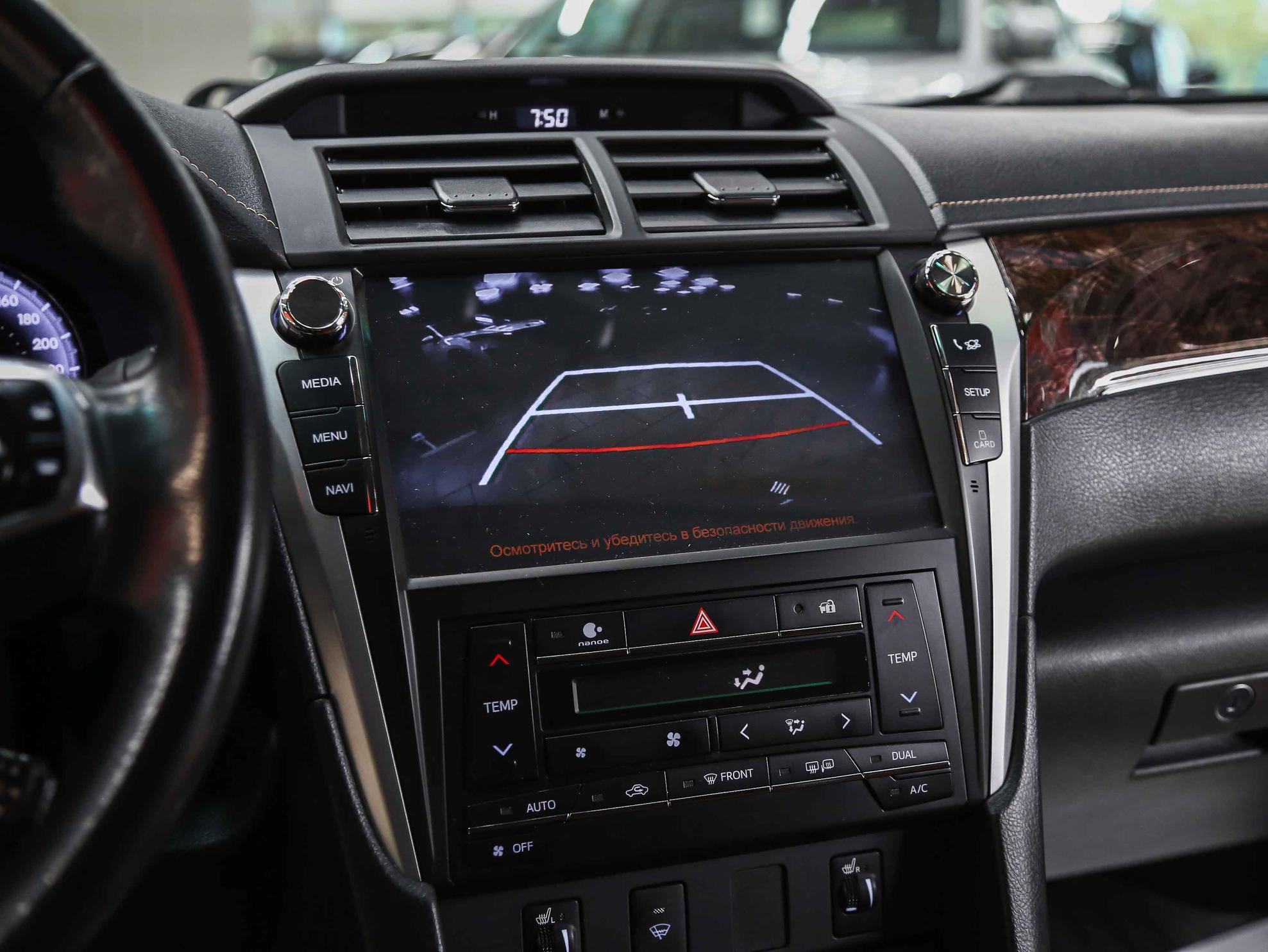 Toyota Camry 2018, черный, ДЦ Орехово