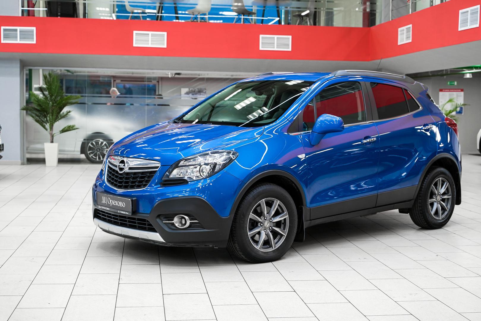 Opel Mokka 2012, синий, ДЦ Орехово