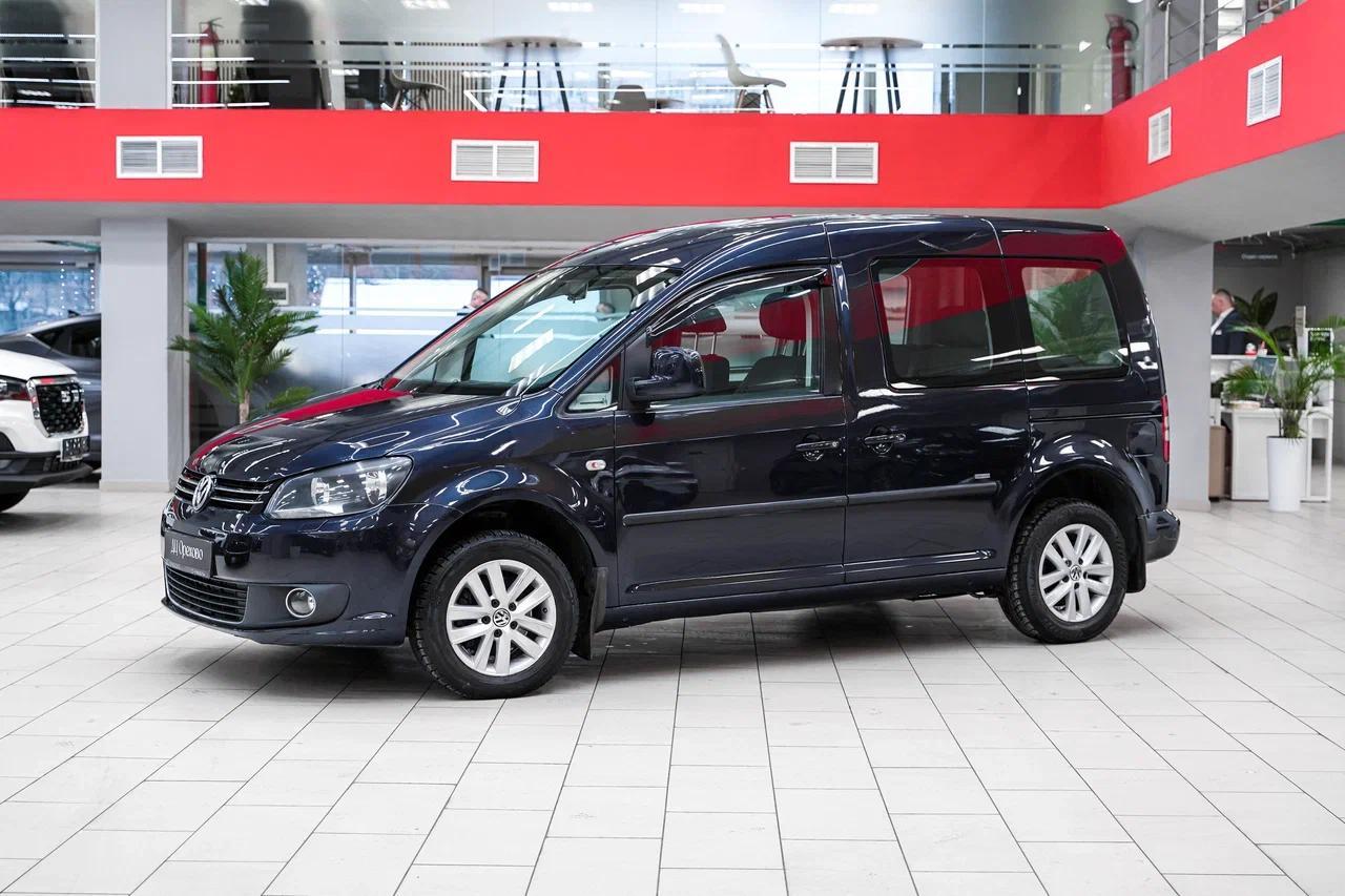 Volkswagen Caddy 2014, синий, ДЦ Орехово