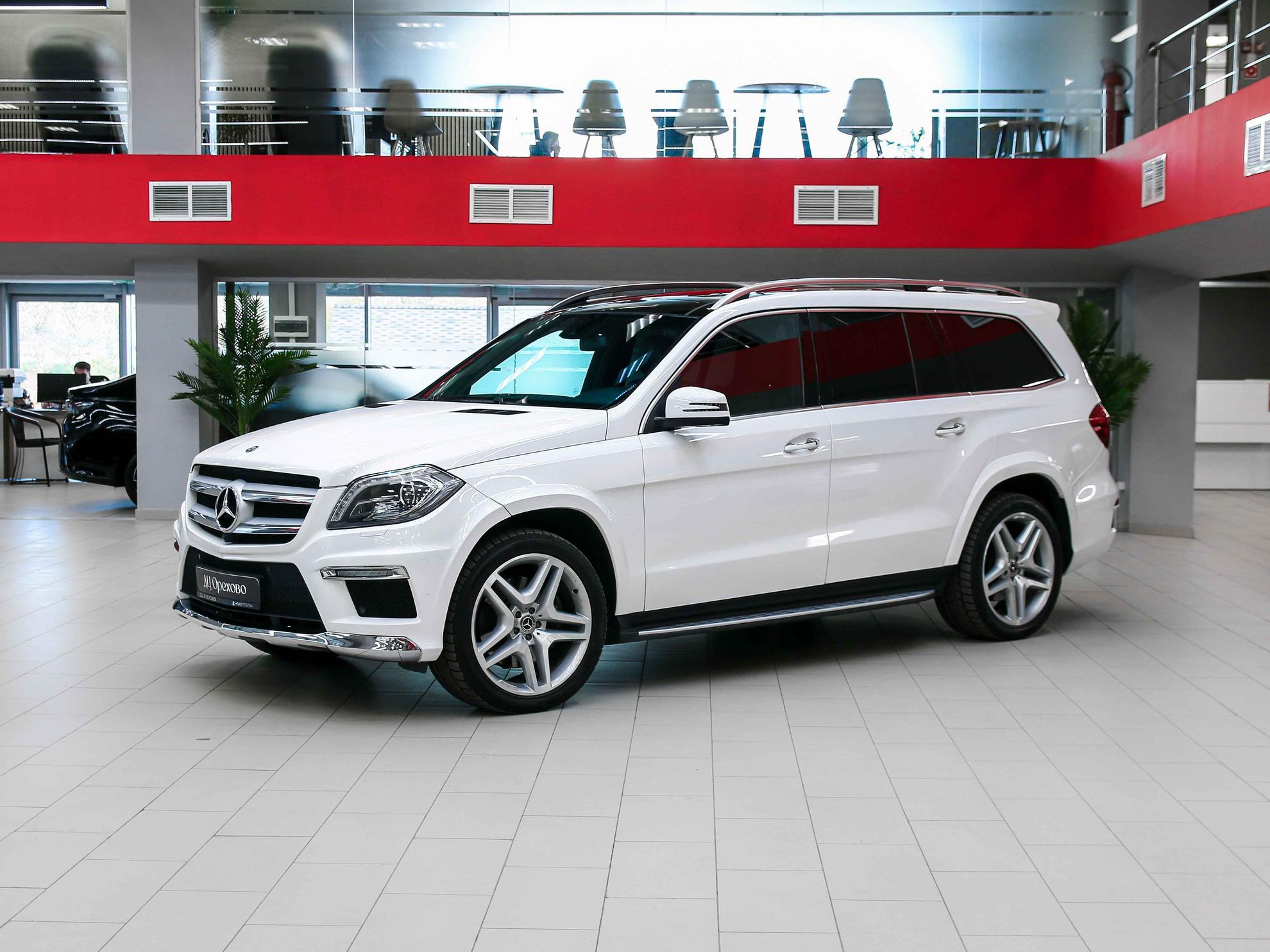 Mercedes-Benz GL-Класс 2014, белый, ДЦ Орехово