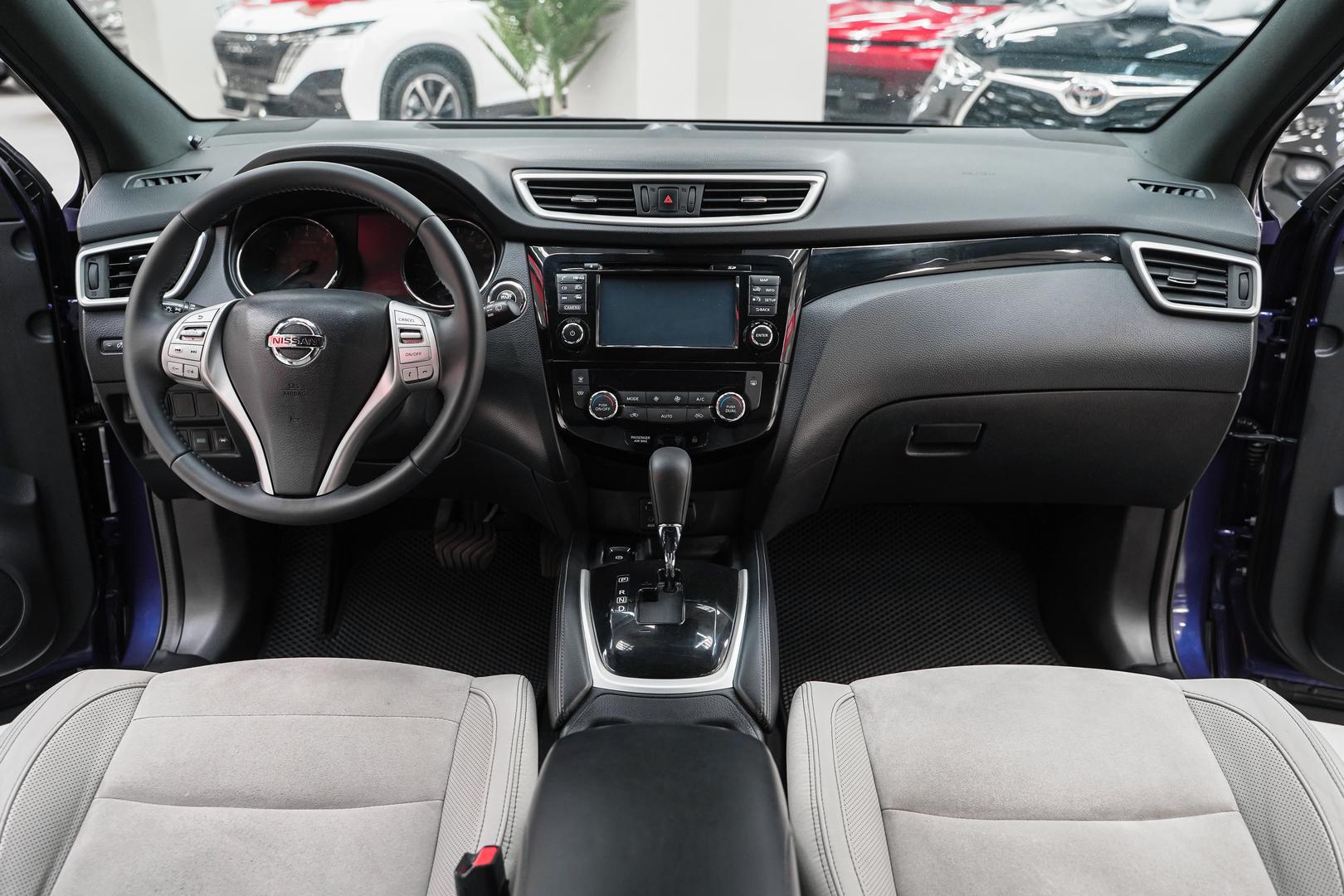 Nissan Qashqai 2016, синий, ДЦ Орехово