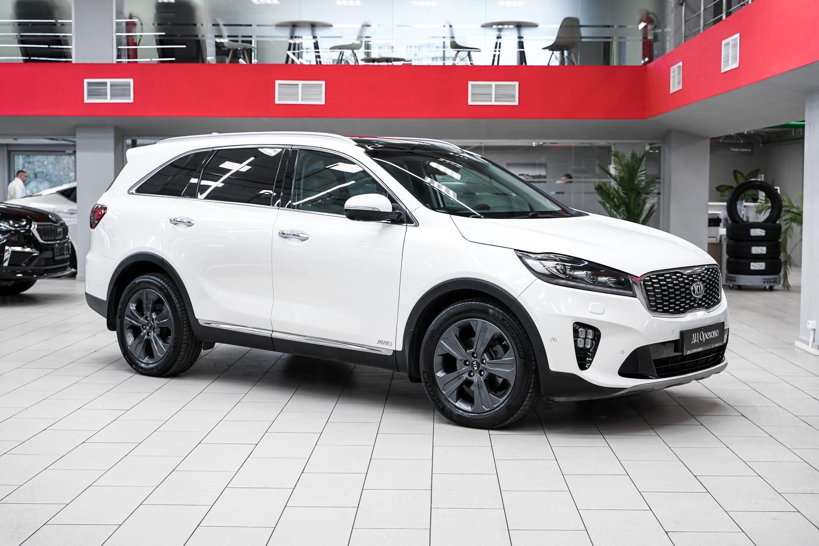 Kia Sorento 2018, белый, ДЦ Орехово