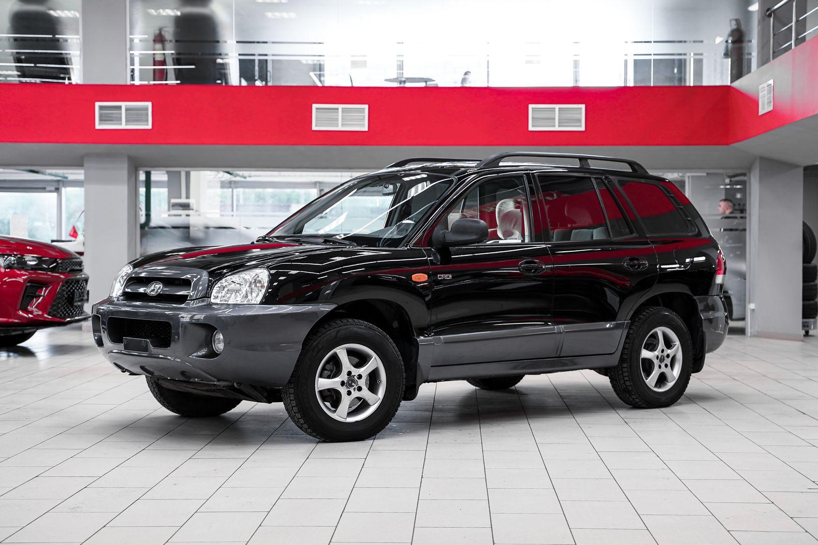 Hyundai Santa Fe 2005, черный, ДЦ Орехово