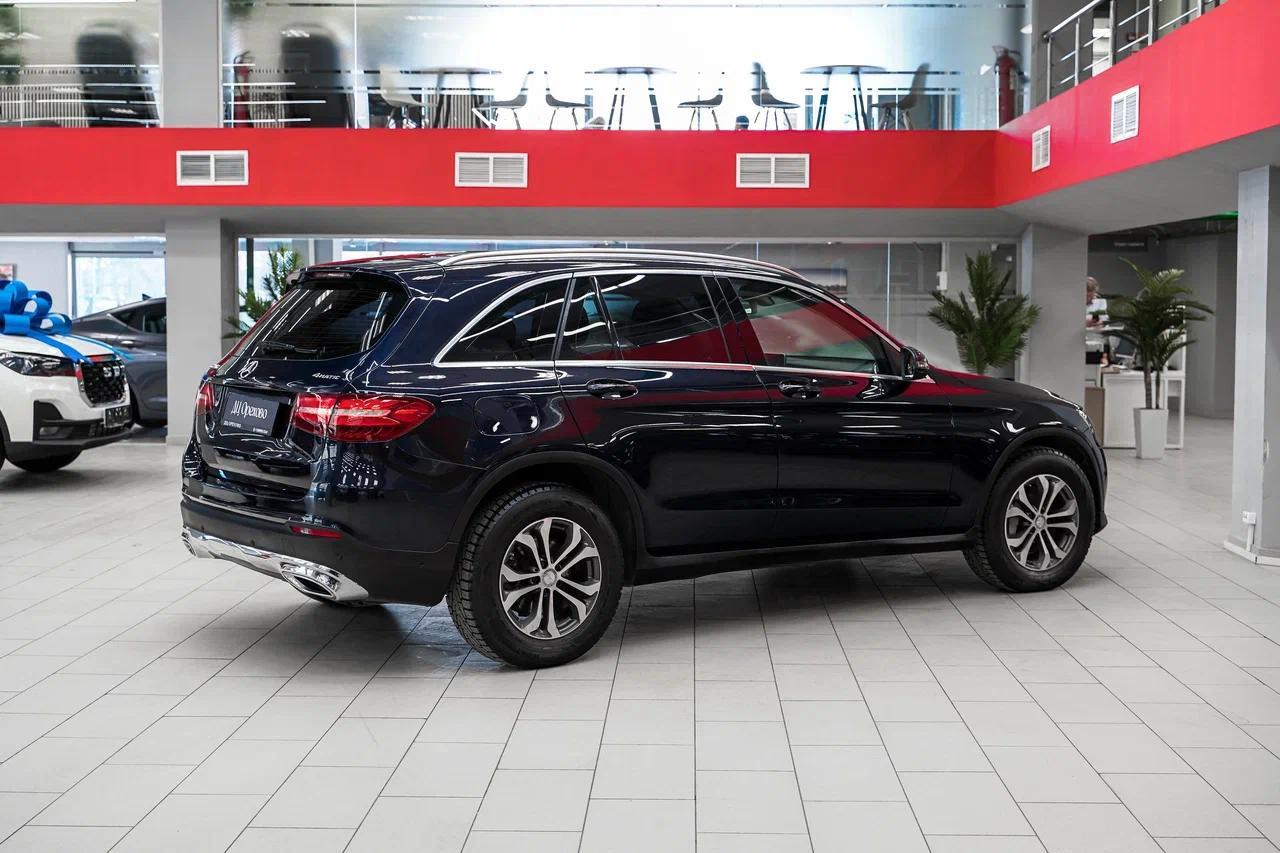 Mercedes-Benz GLC 2016, синий, ДЦ Орехово
