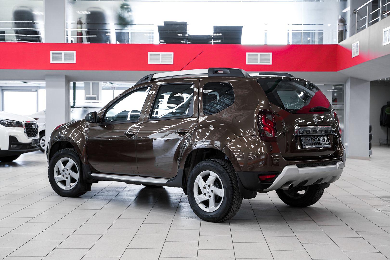 Renault Duster 2015, коричневый, ДЦ Орехово
