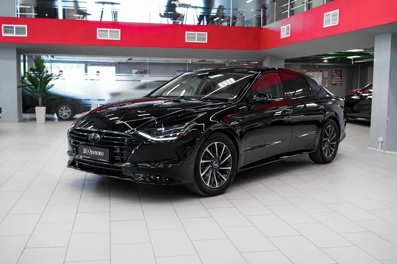 Hyundai Sonata 2020, черный, ДЦ Орехово