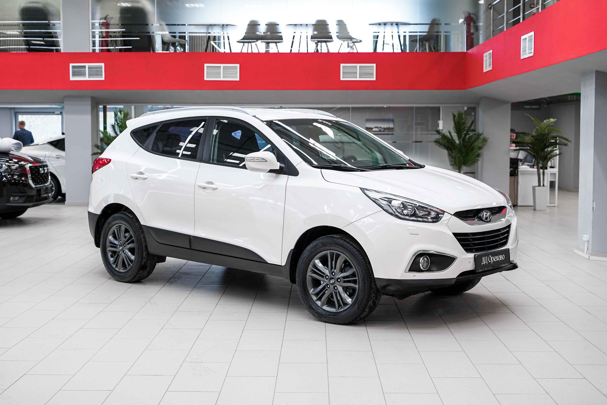 Hyundai ix35 2014, белый, ДЦ Орехово