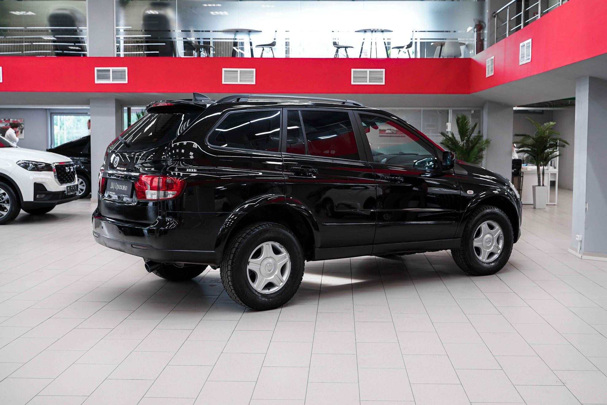 SsangYong Kyron 2009, черный, ДЦ Орехово