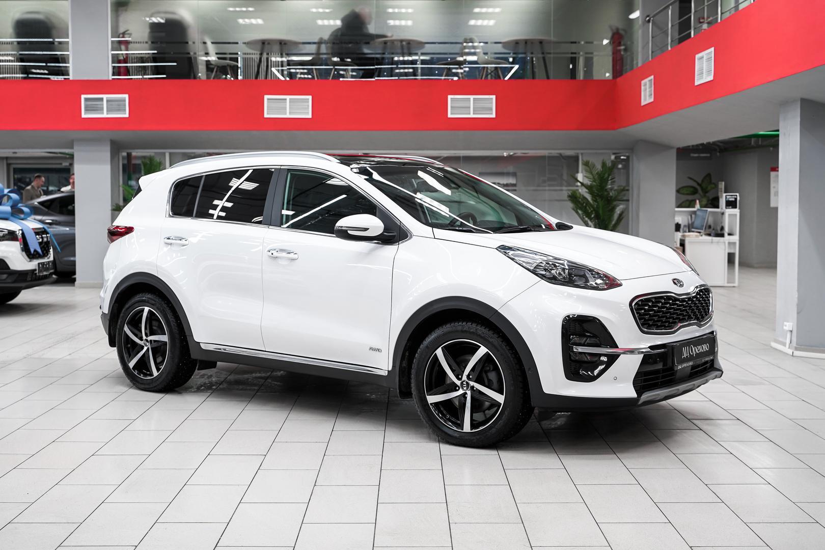 Kia Sportage 2020, белый, ДЦ Орехово