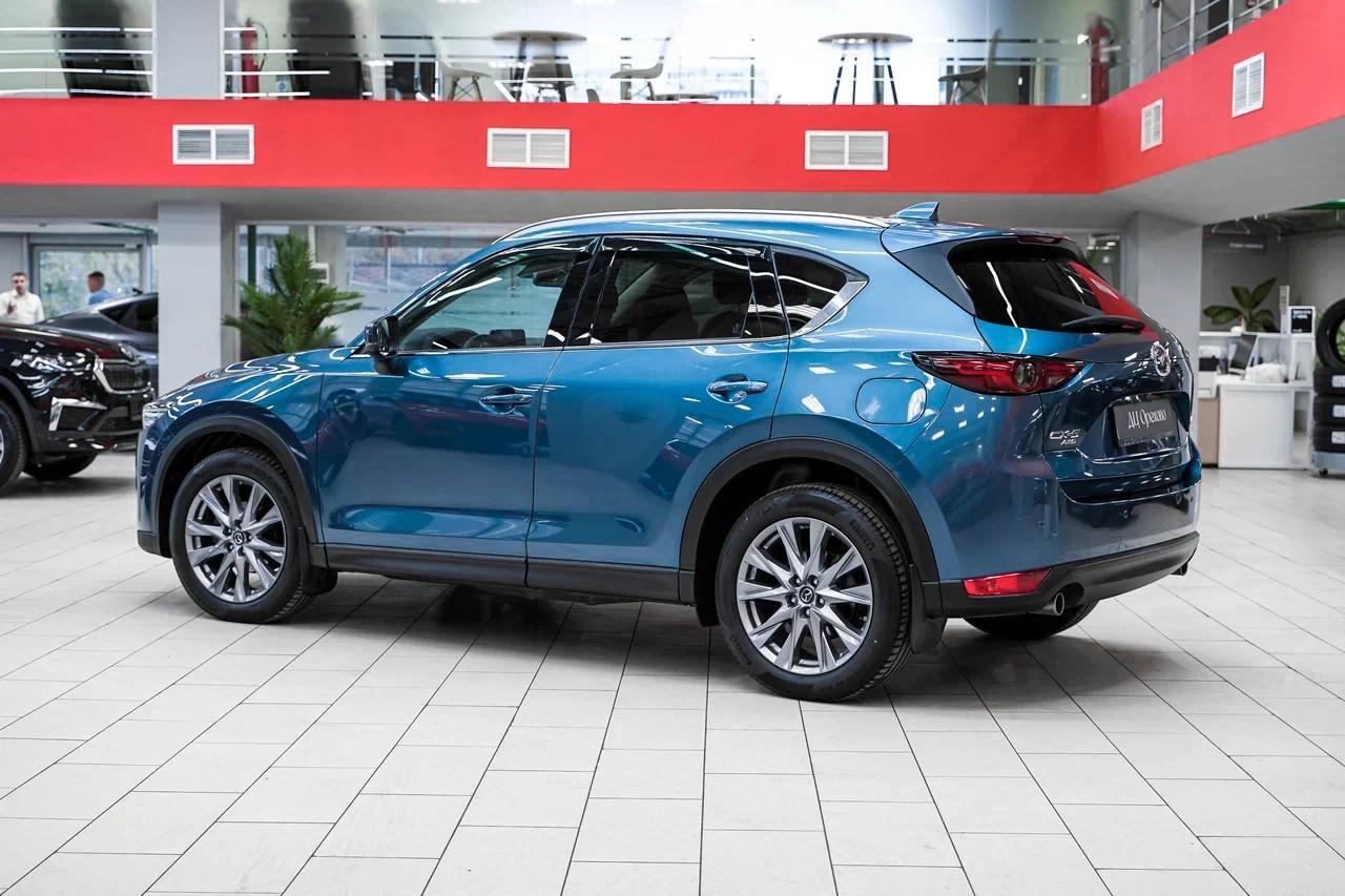 Mazda CX-5 2019, синий, ДЦ Орехово