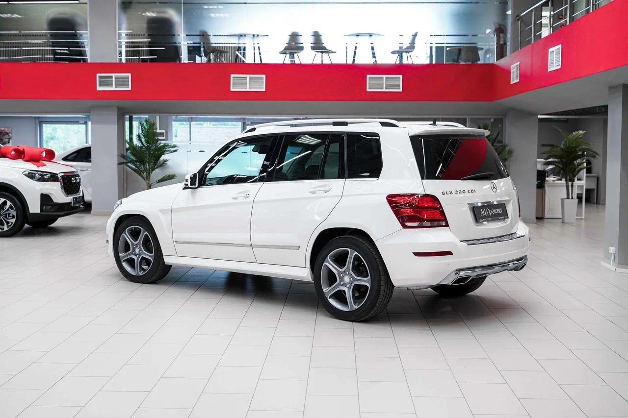 Mercedes-Benz GLK-Класс 2013, белый, ДЦ Орехово