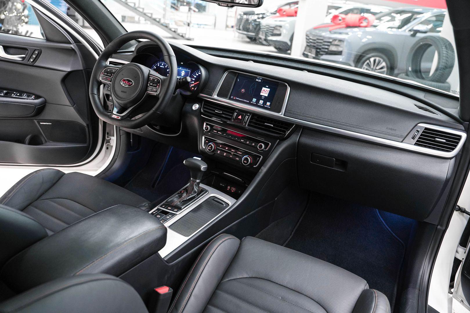 Kia Optima 2017, белый, ДЦ Орехово