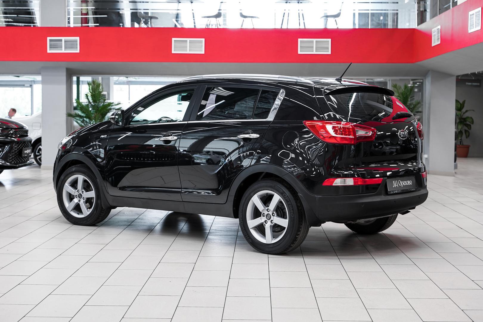 Kia Sportage 2013, черный, ДЦ Орехово