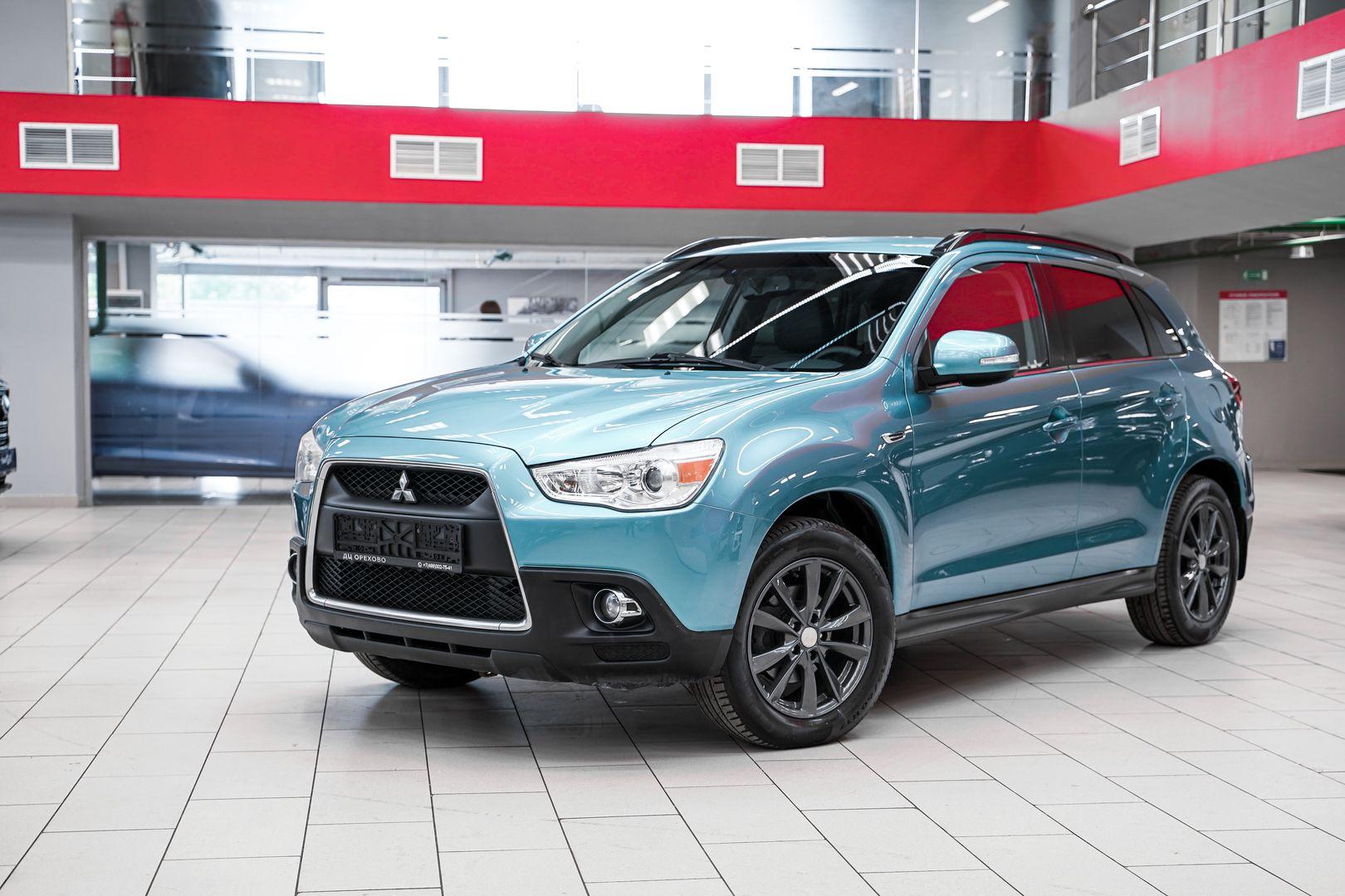 Mitsubishi ASX 2012, голубой, ДЦ Орехово