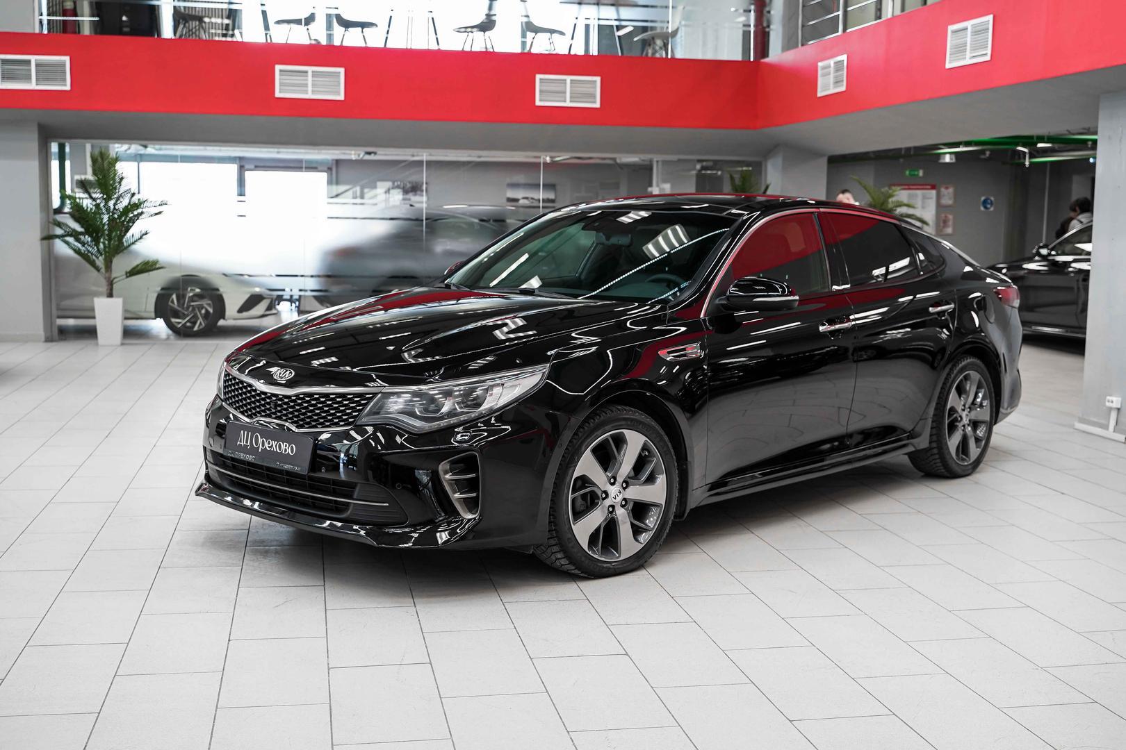 Kia Optima 2018, черный, ДЦ Орехово