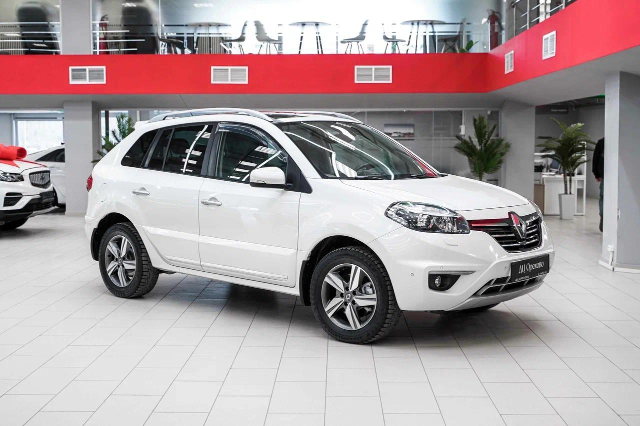 Renault Koleos 2013, белый, ДЦ Орехово