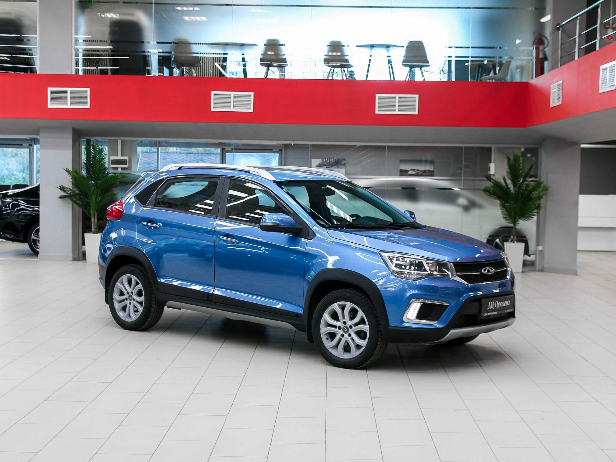 Chery Tiggo 2 2017, голубой, ДЦ Орехово