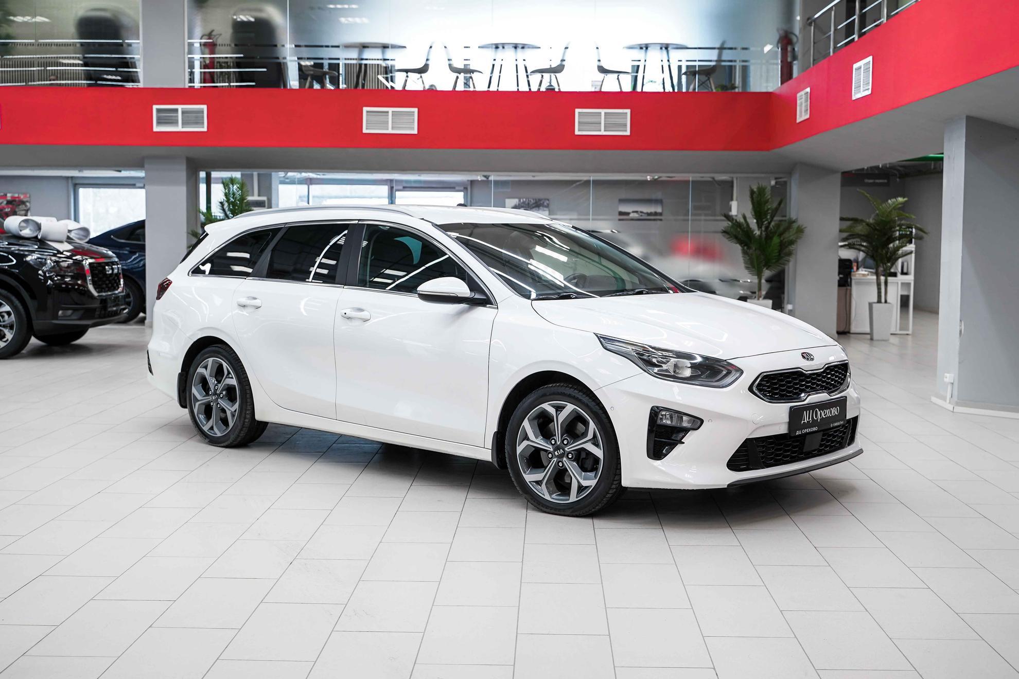 Kia Ceed 2019, белый, ДЦ Орехово