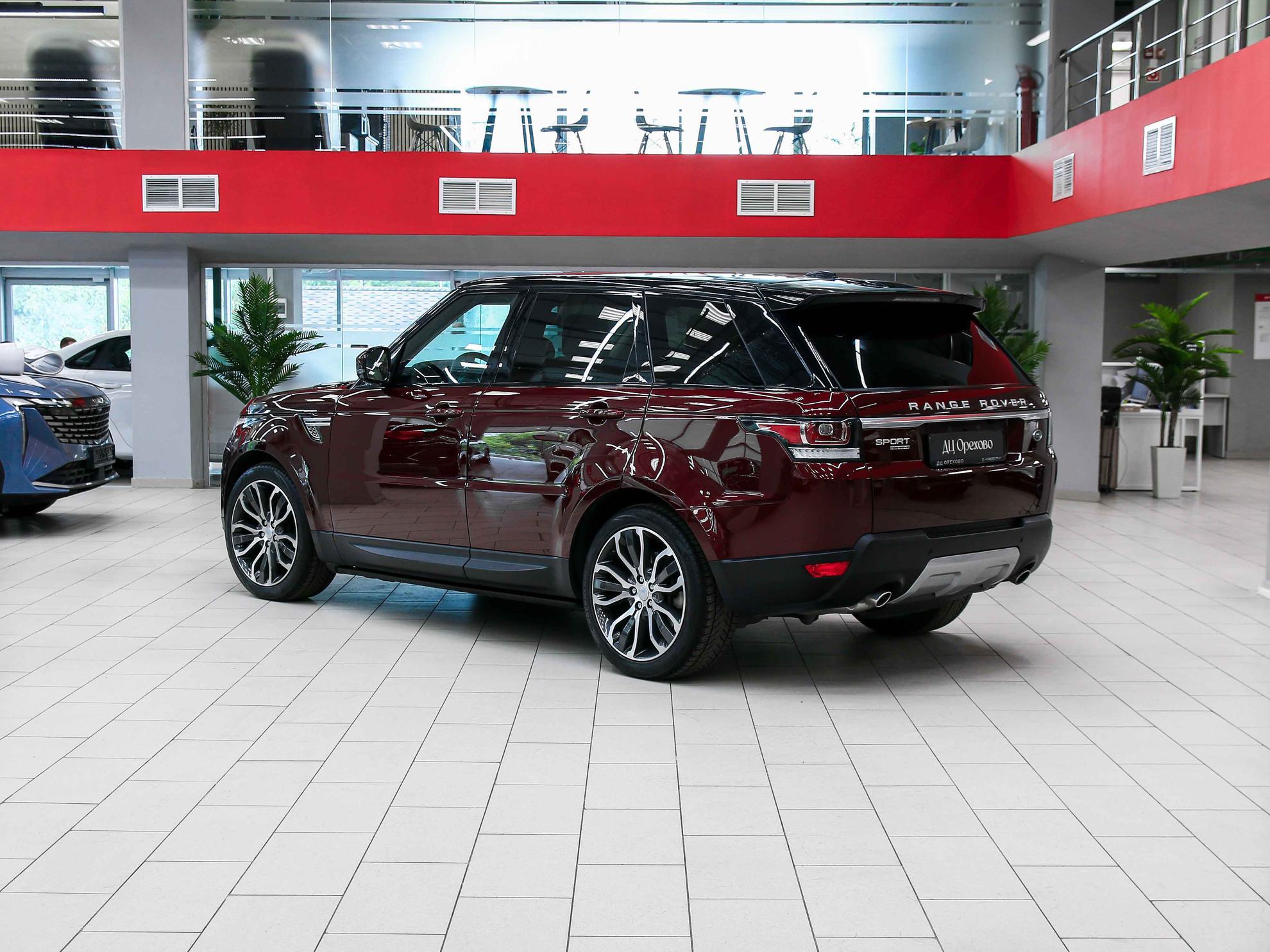 Land Rover Range Rover Sport 2015, красный, ДЦ Орехово