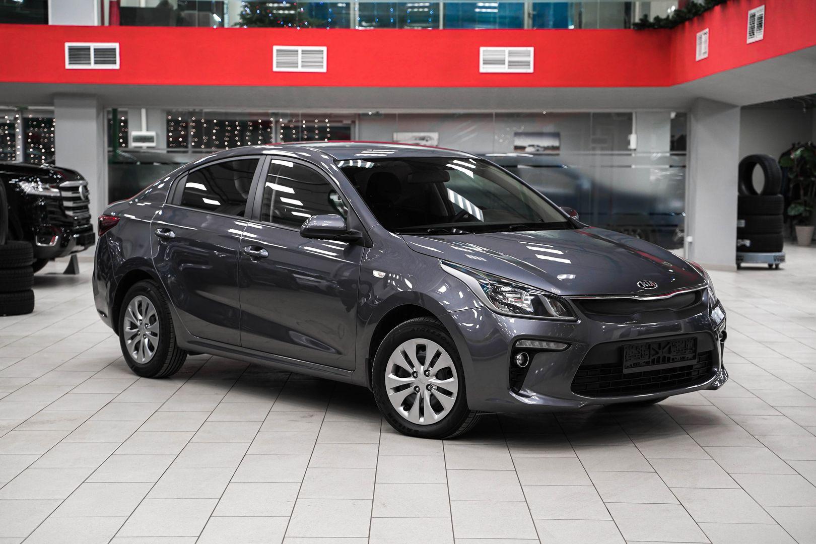 Kia Rio 2018, серый, ДЦ Орехово