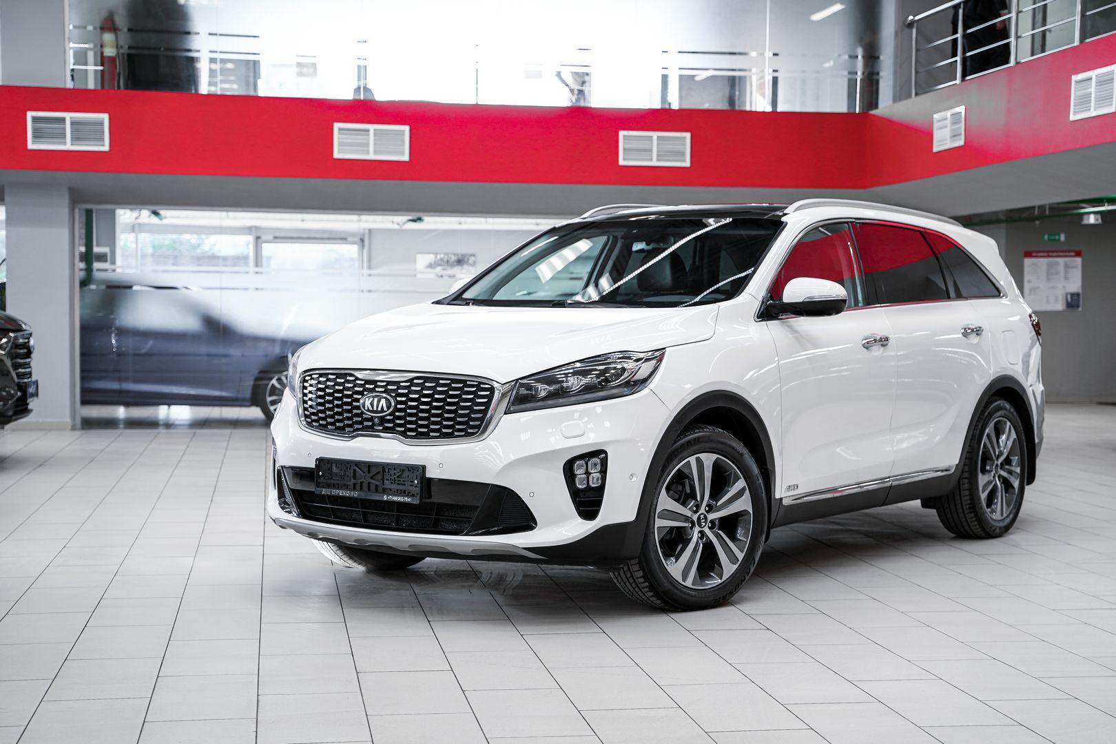 Kia Sorento 2018, белый, ДЦ Орехово