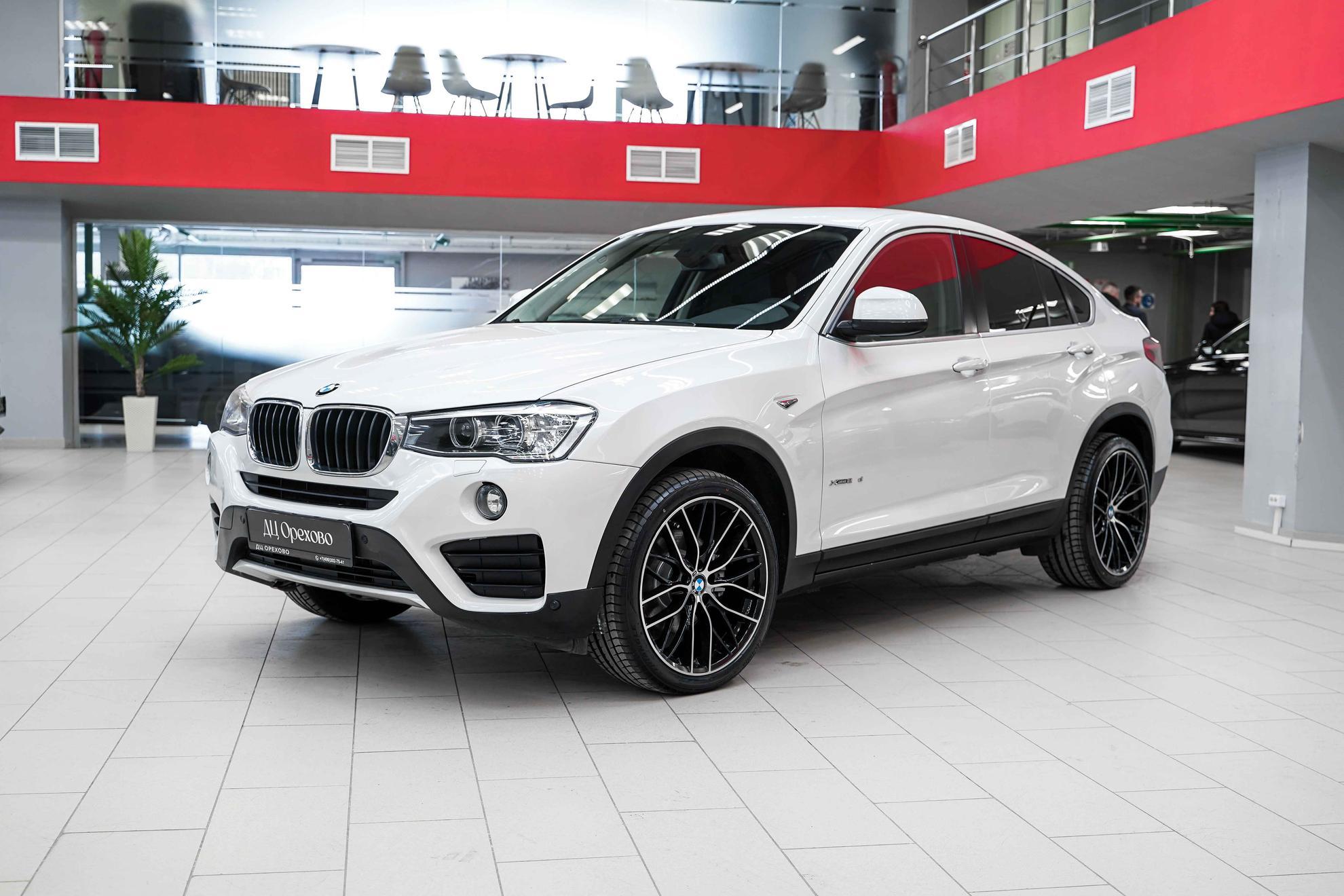 BMW X4 2017, белый, ДЦ Орехово