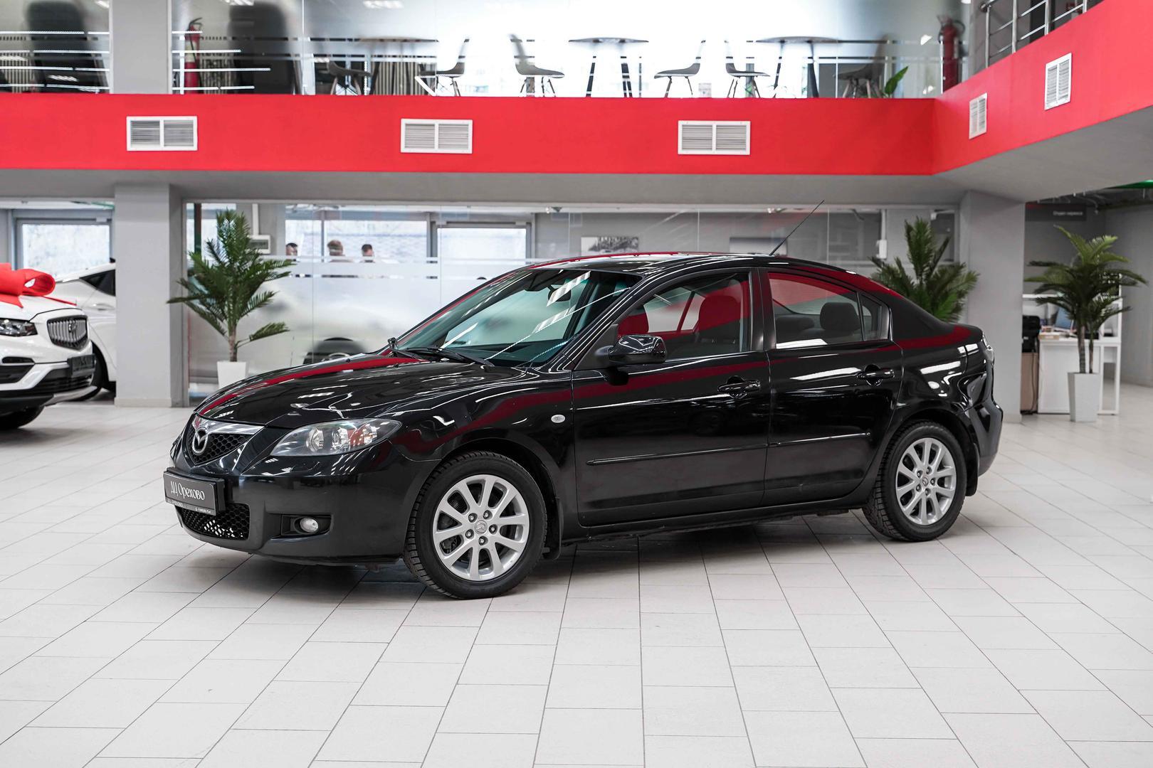Mazda 3 2008, черный, ДЦ Орехово