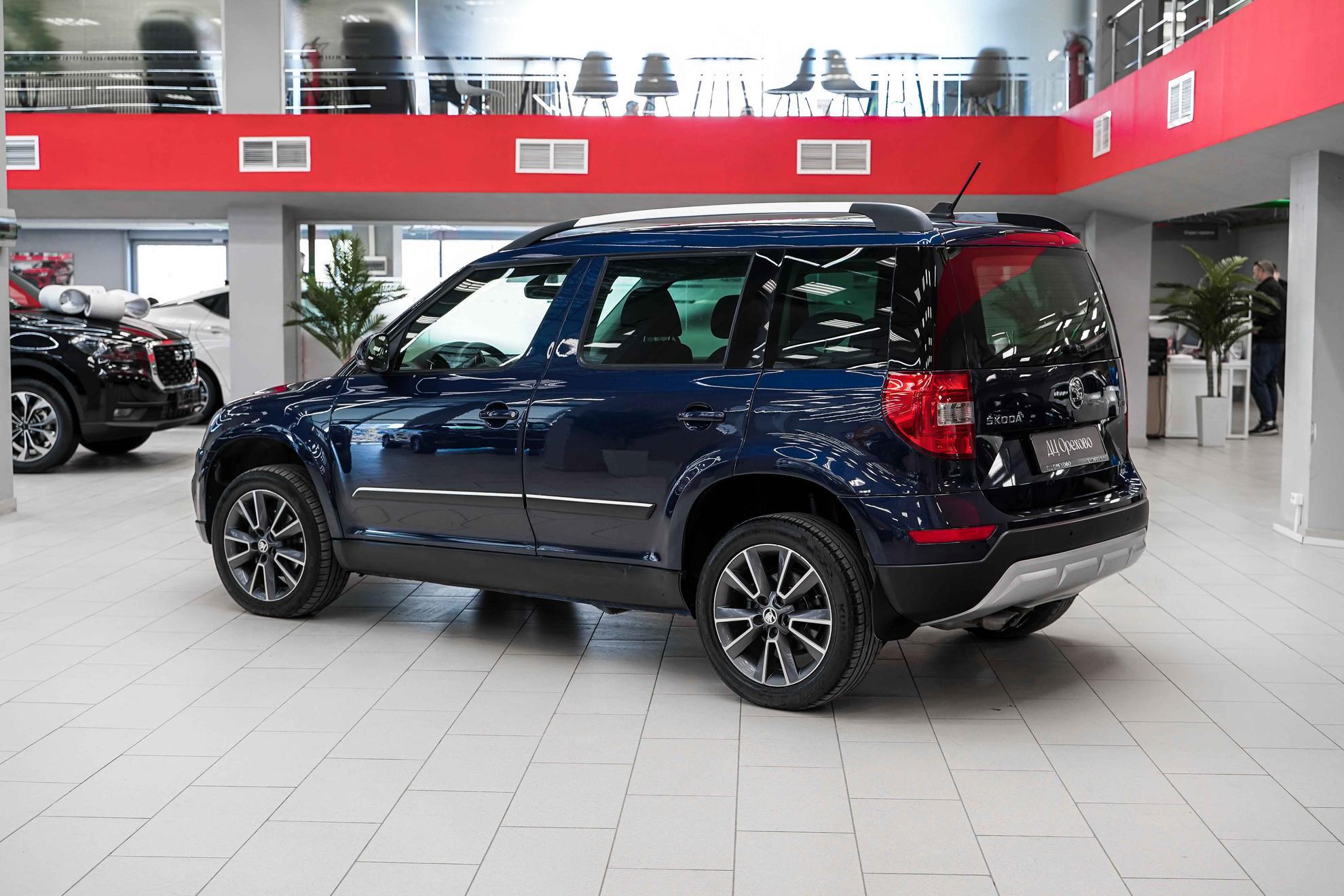Skoda Yeti 2017, синий, ДЦ Орехово