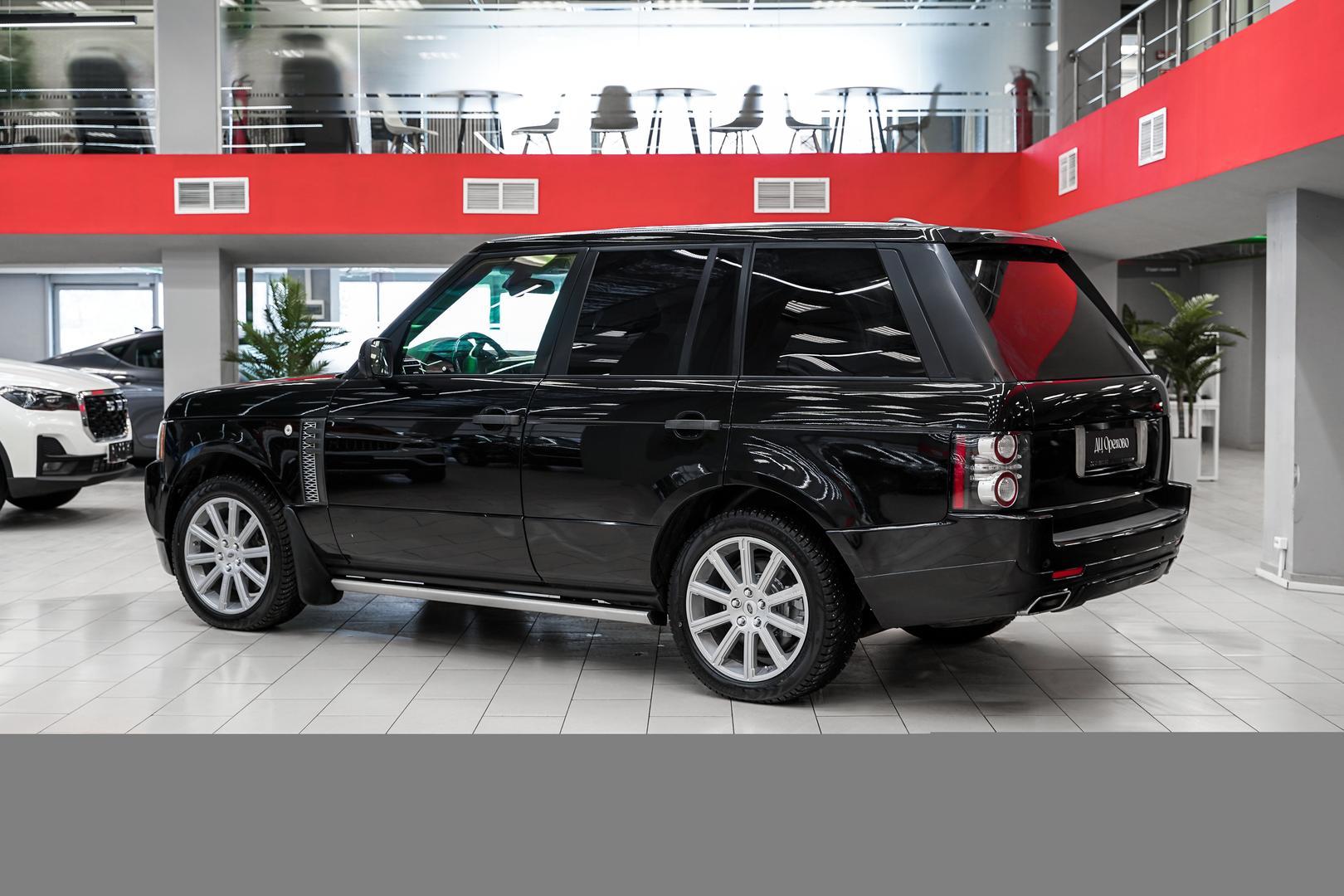Land Rover Range Rover 2010, черный, ДЦ Орехово