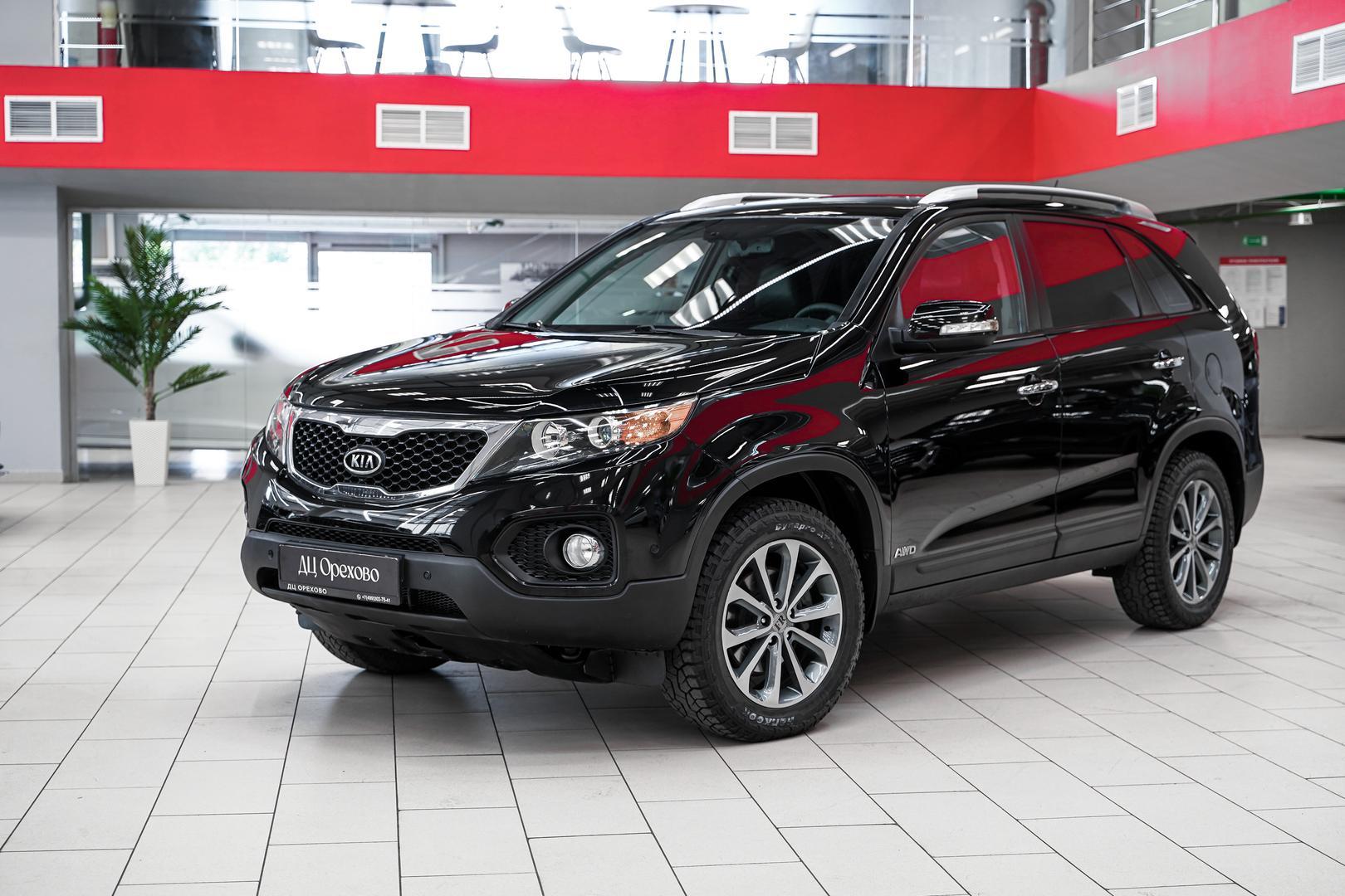 Kia Sorento 2012, черный, ДЦ Орехово