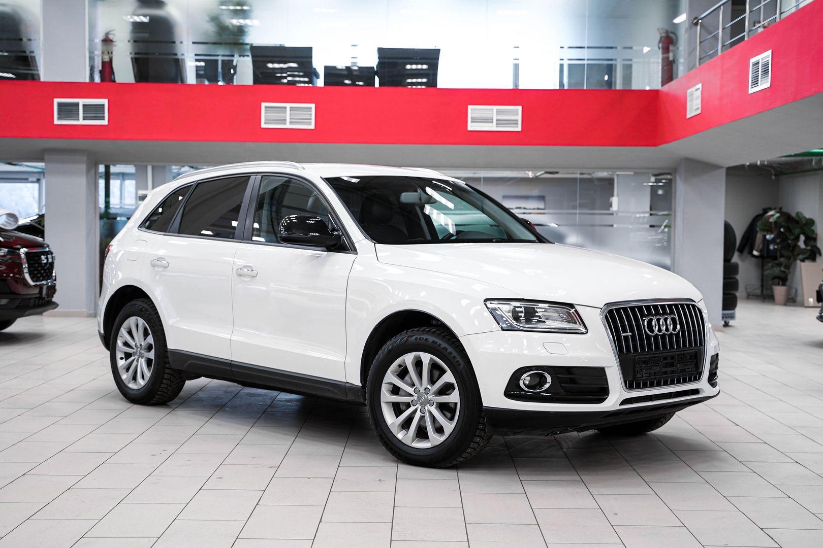 Audi Q5 2015, белый, ДЦ Орехово