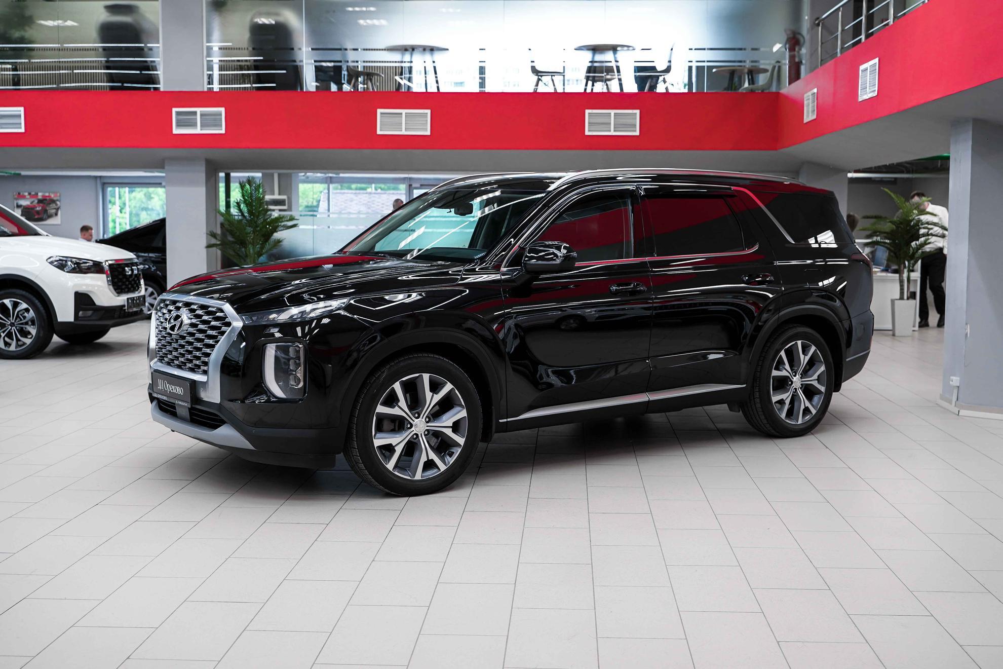 Hyundai Palisade 2021, черный, ДЦ Орехово
