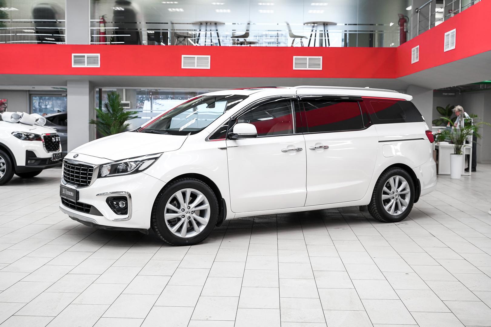 Kia Carnival 2019, белый, ДЦ Орехово
