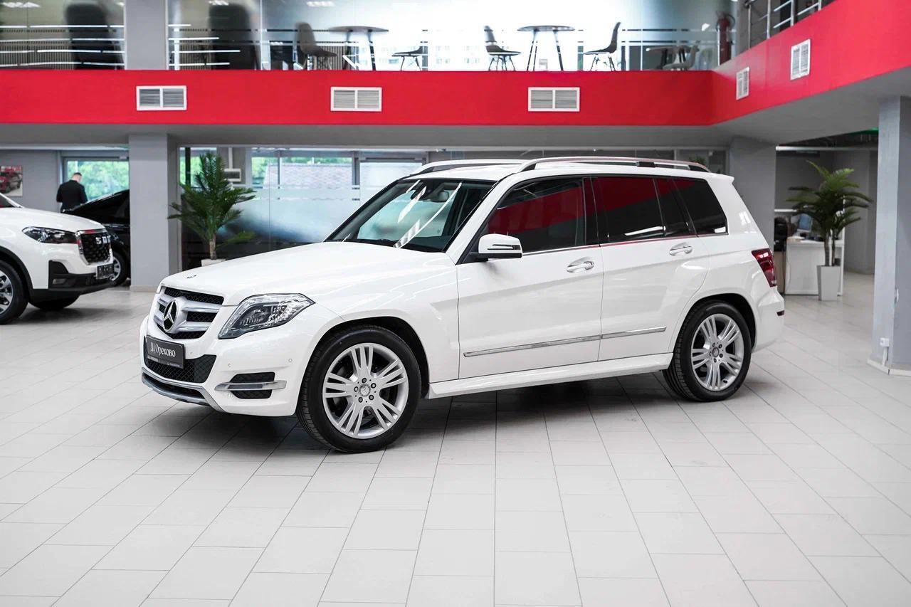 Mercedes-Benz GLK-Класс 2014, белый, ДЦ Орехово