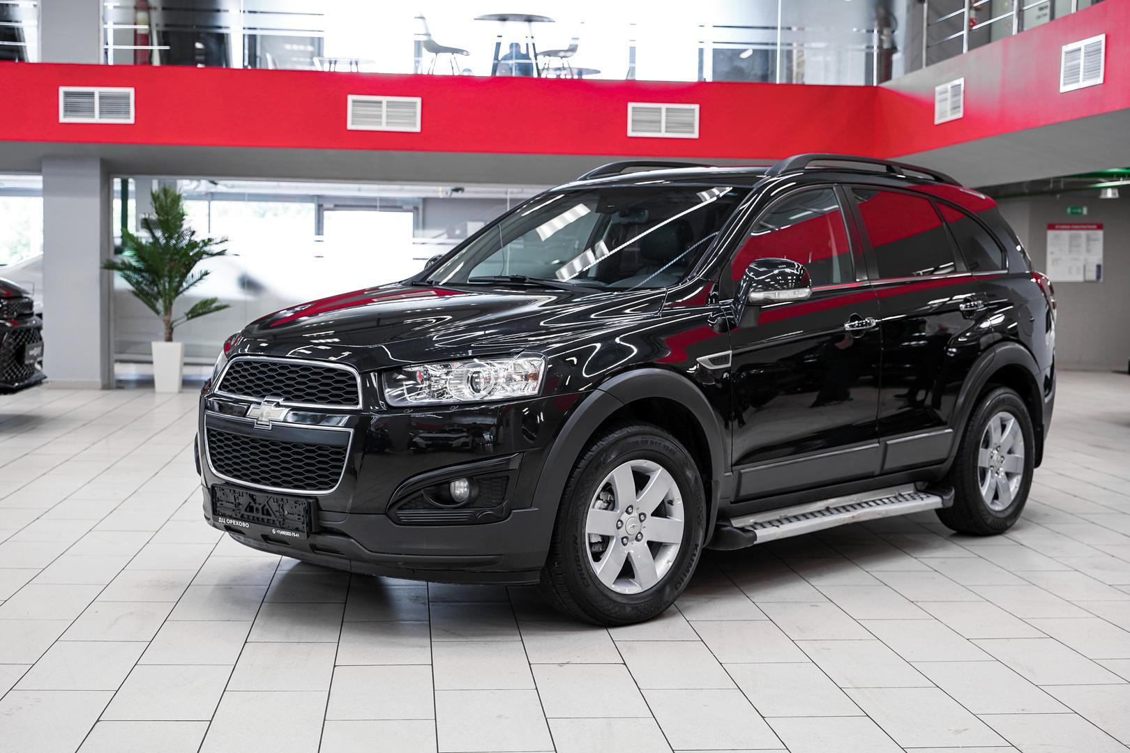 Chevrolet Captiva 2015, черный, ДЦ Орехово