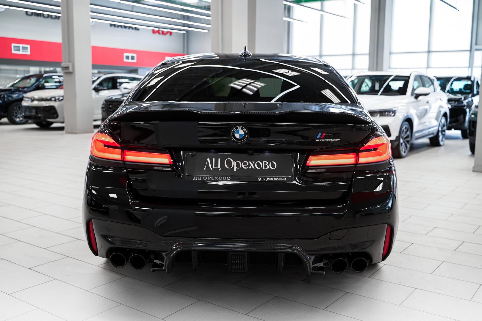 BMW M5 2020, черный, ДЦ Орехово