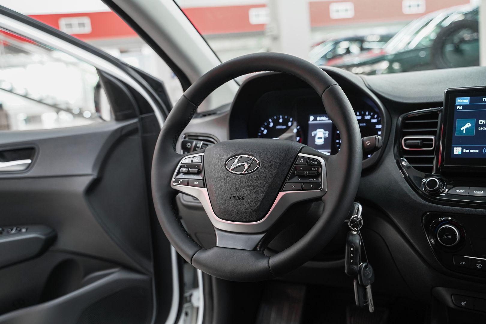 Hyundai Solaris 2020, белый, ДЦ Орехово
