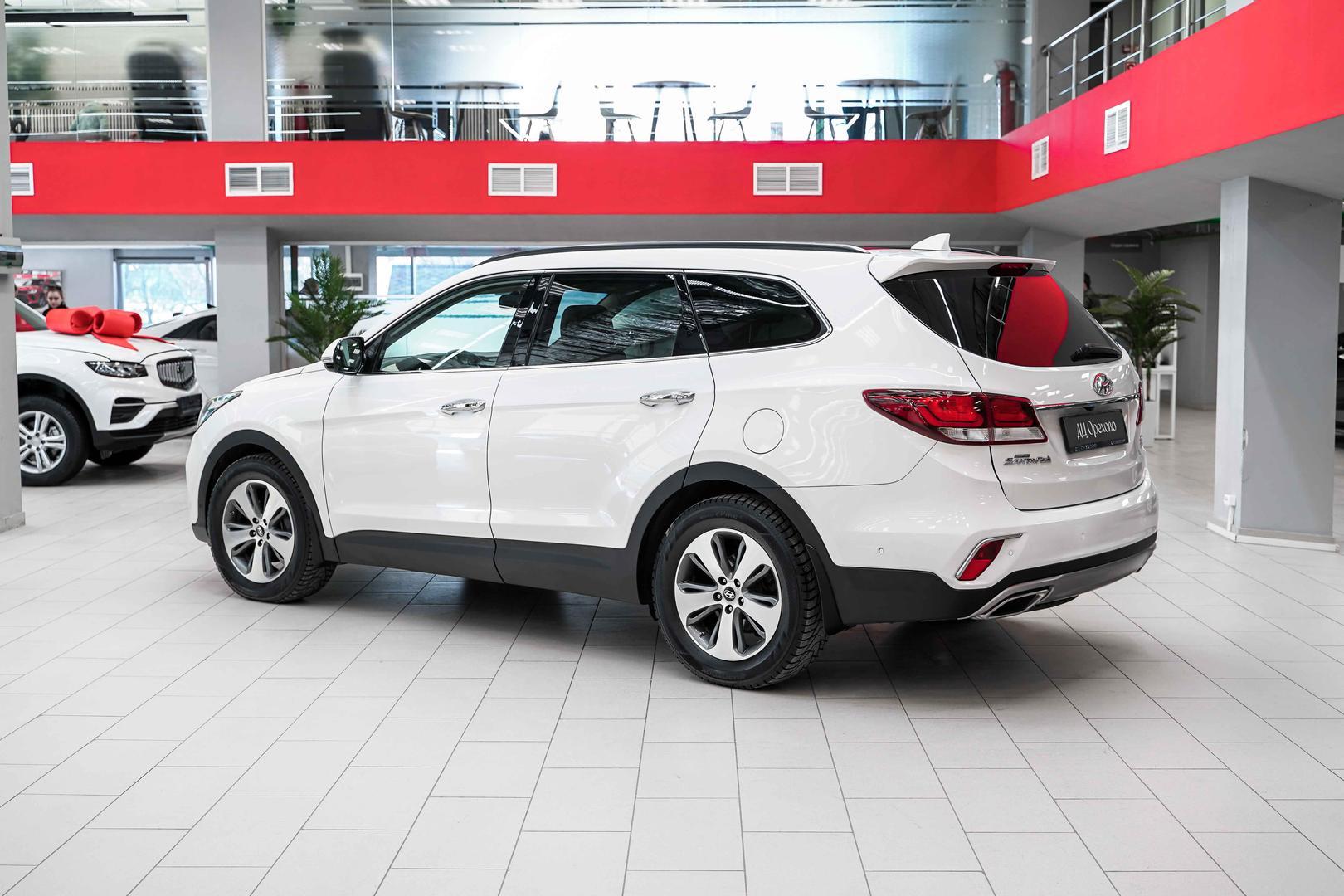 Hyundai Santa Fe 2017, белый, ДЦ Орехово