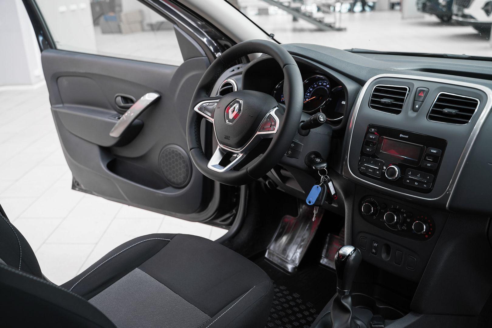 Renault Sandero 2018, черный, ДЦ Орехово