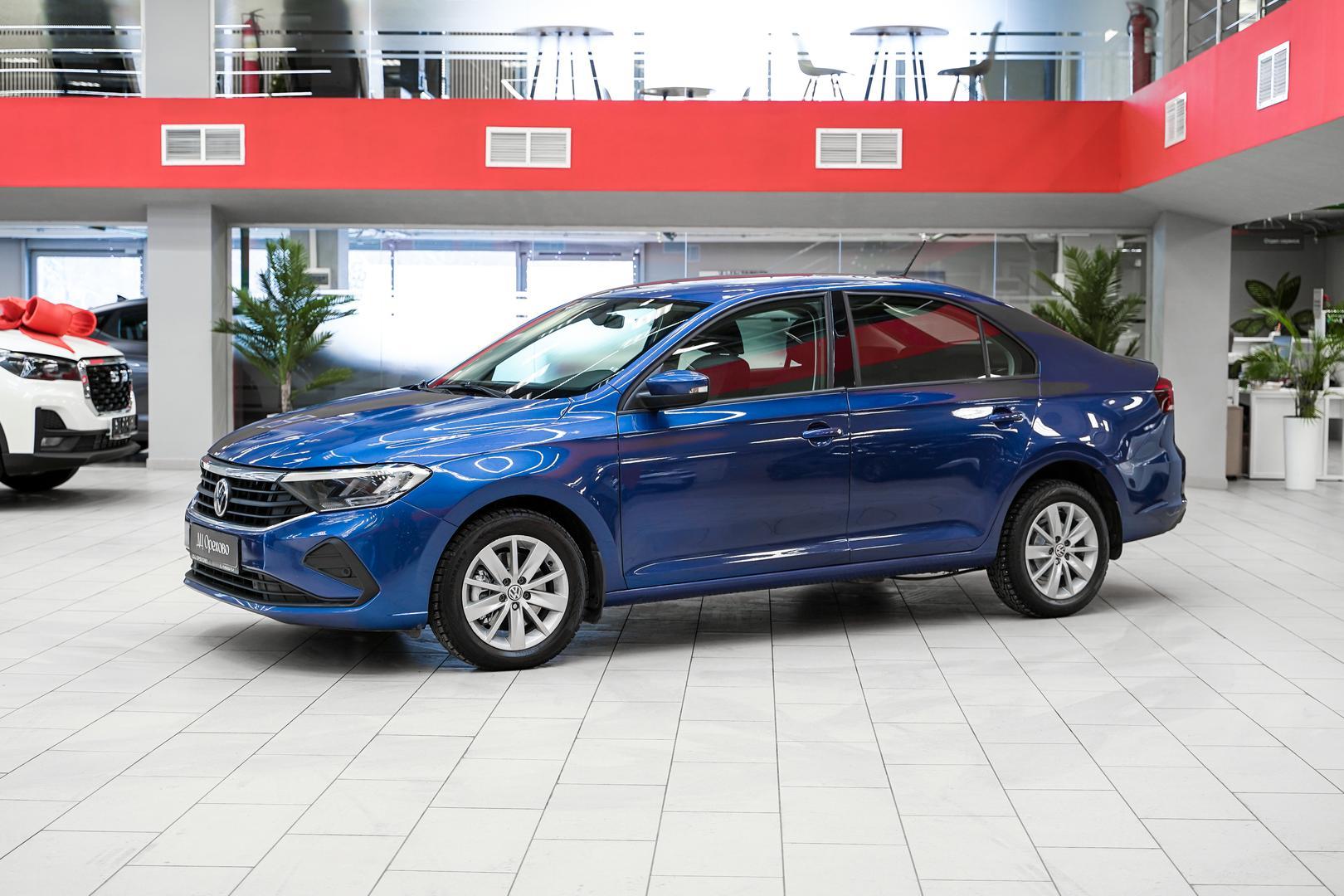 Volkswagen Polo 2020, синий, ДЦ Орехово