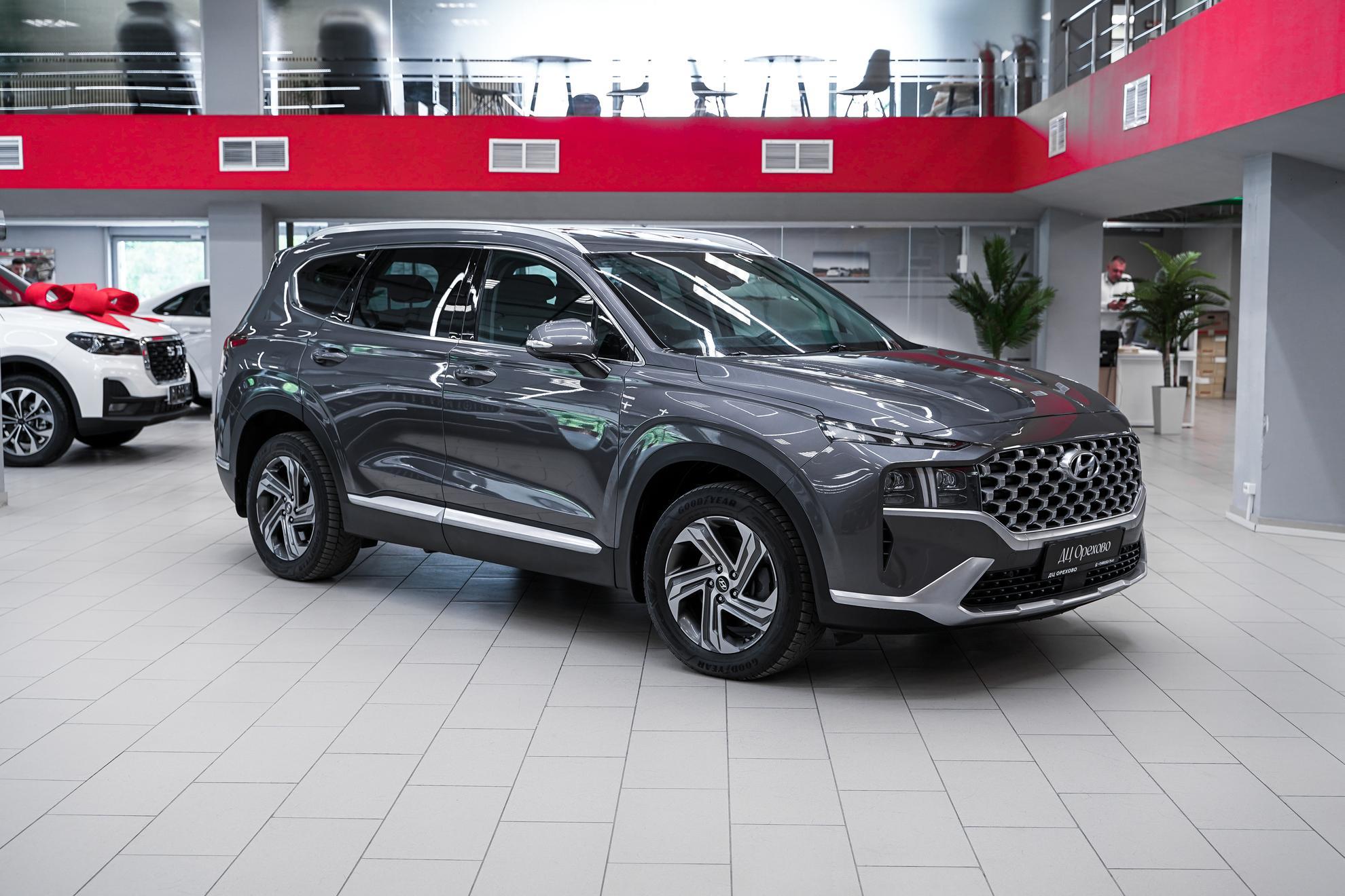 Hyundai Santa Fe 2021, серый, ДЦ Орехово